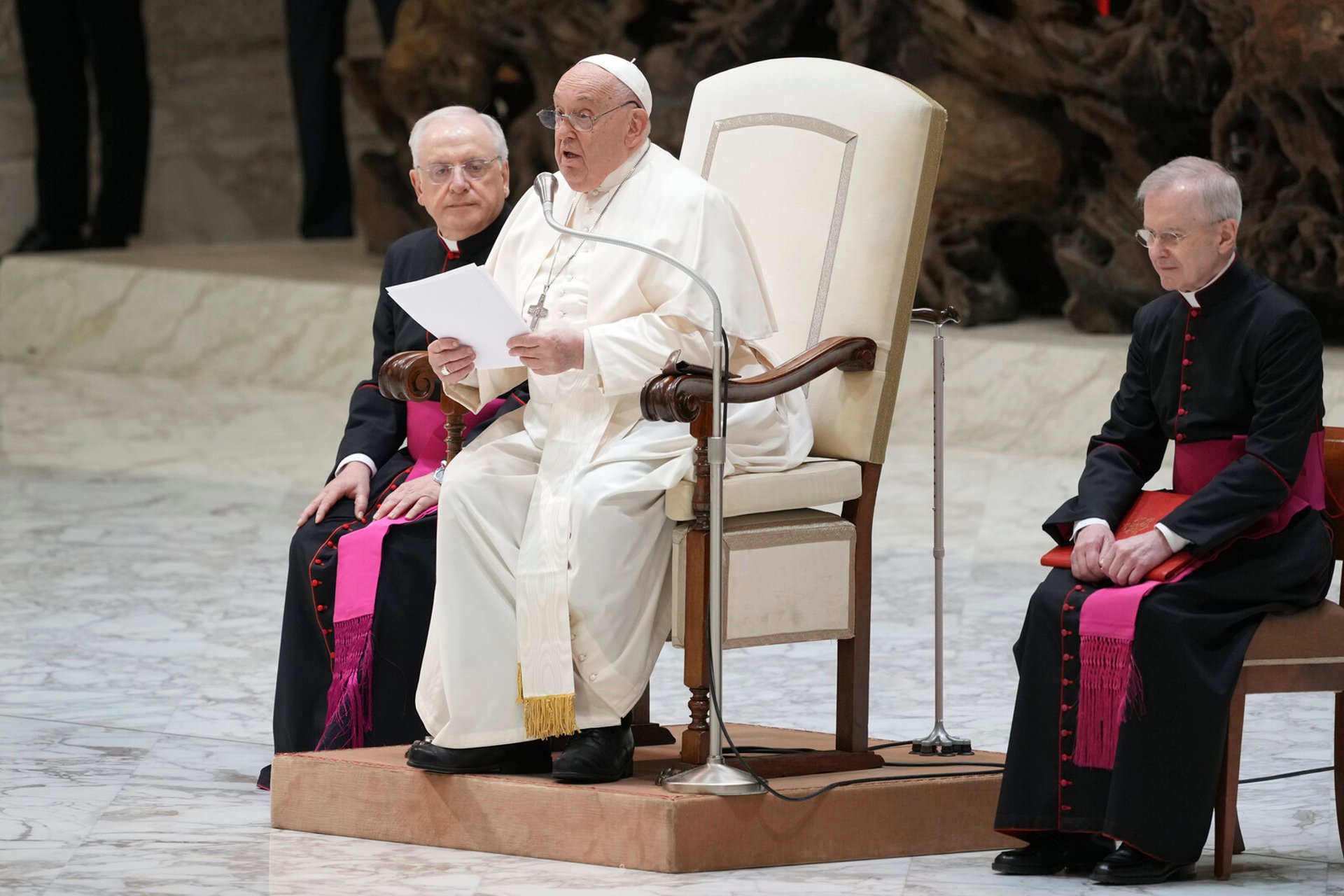 The Pope: Stop Gossiping About