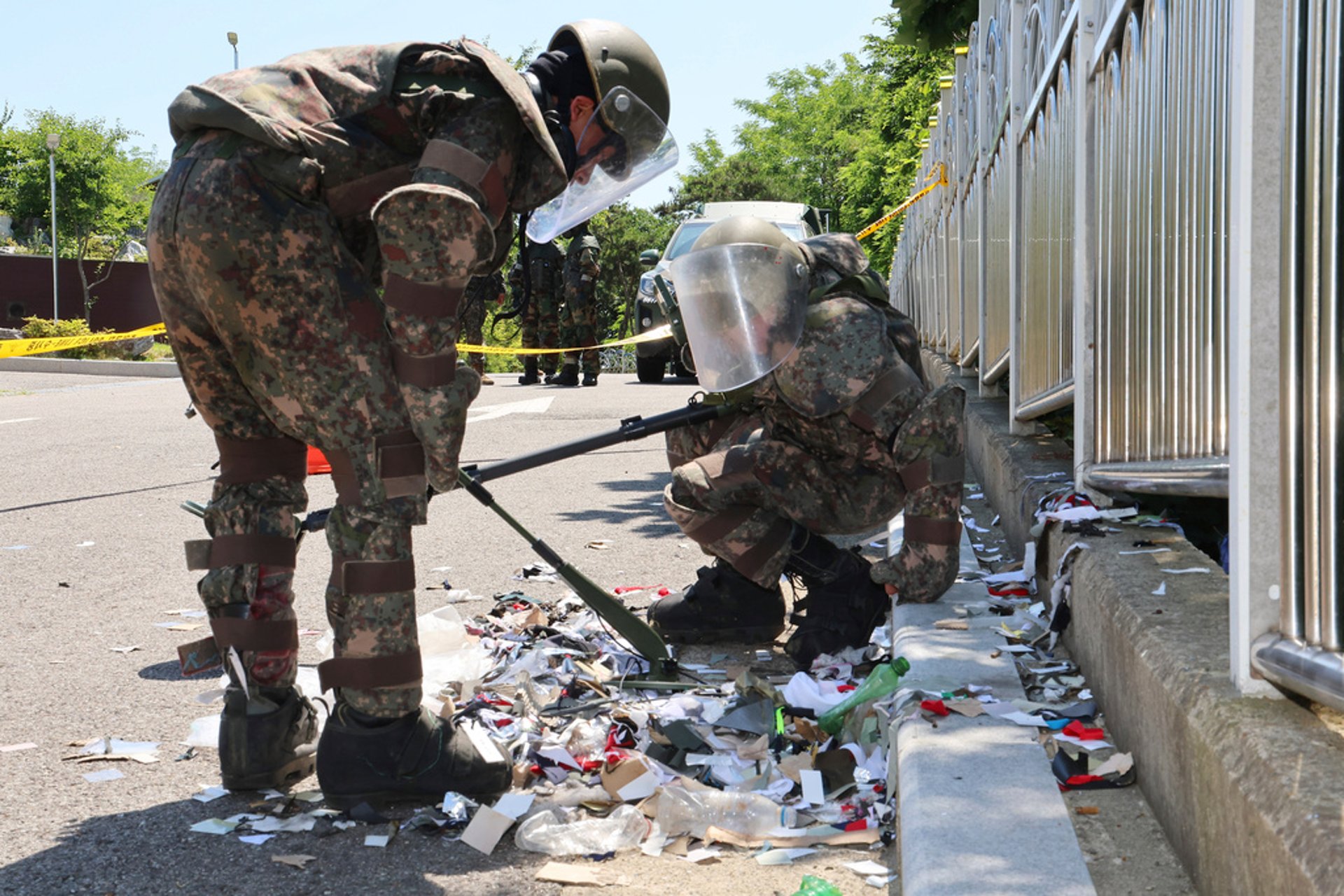 North Korea should stop sending trash balloons