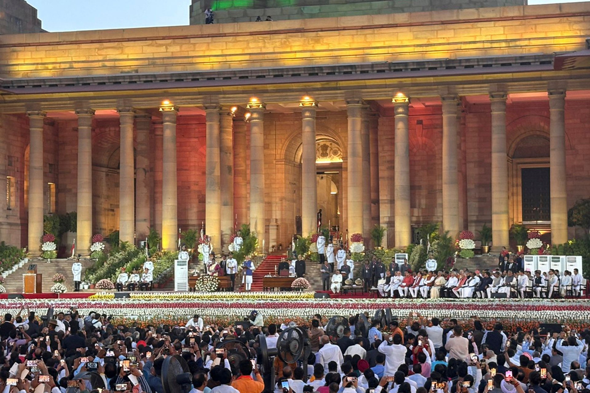 Modi sworn in for a third term