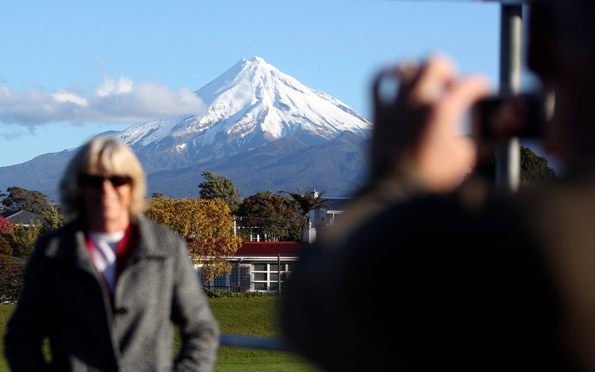 Mournful mountain in New Zealand