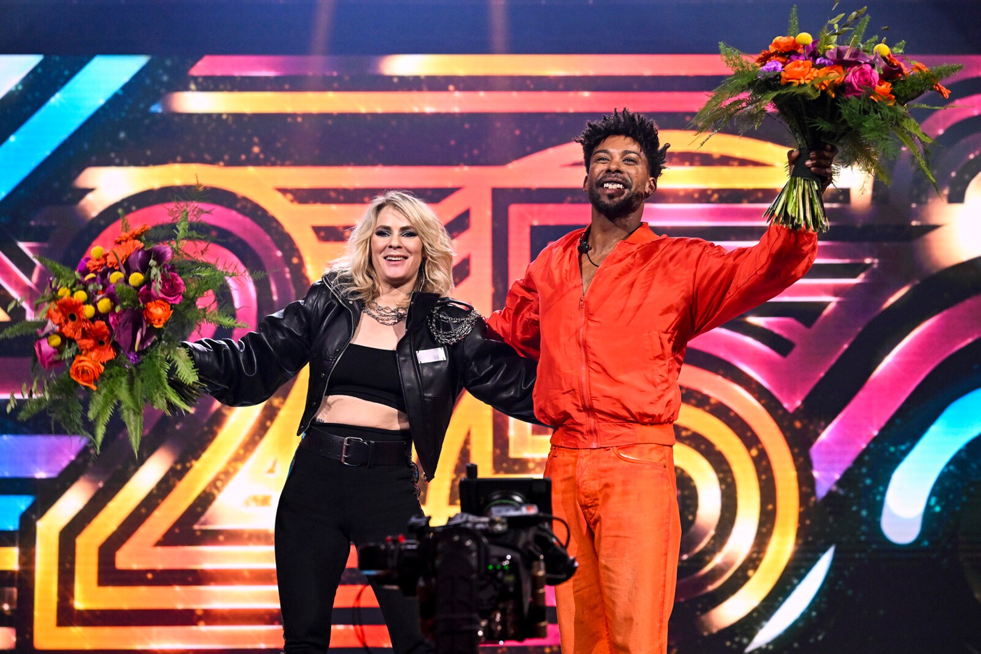 Maja Ivarsson and John Lundvik