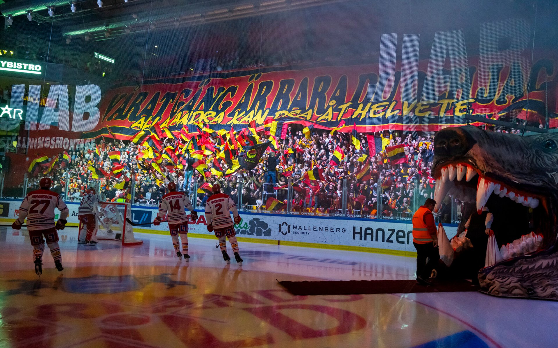 Luleå penalized with flag ban – away games