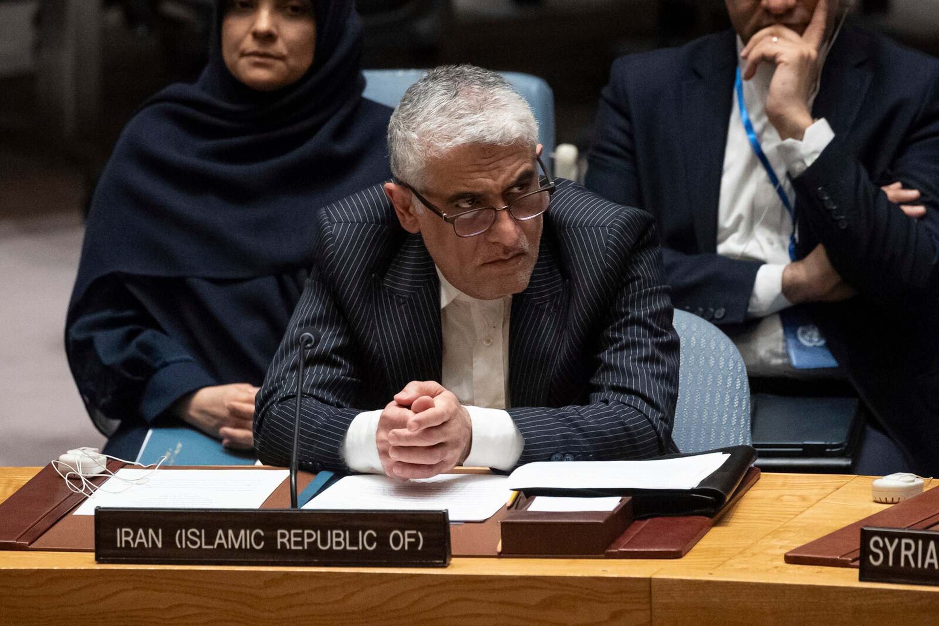 Iran requests meeting in UN