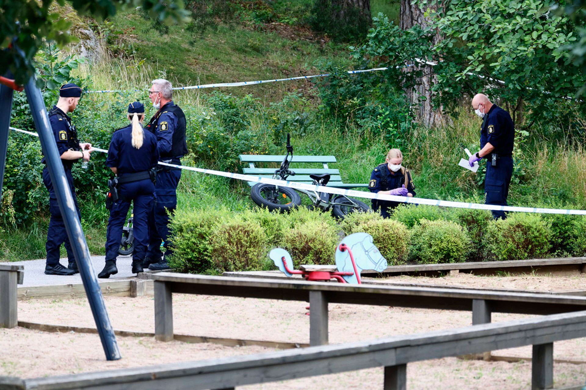 Three arrested after murder in Linköping