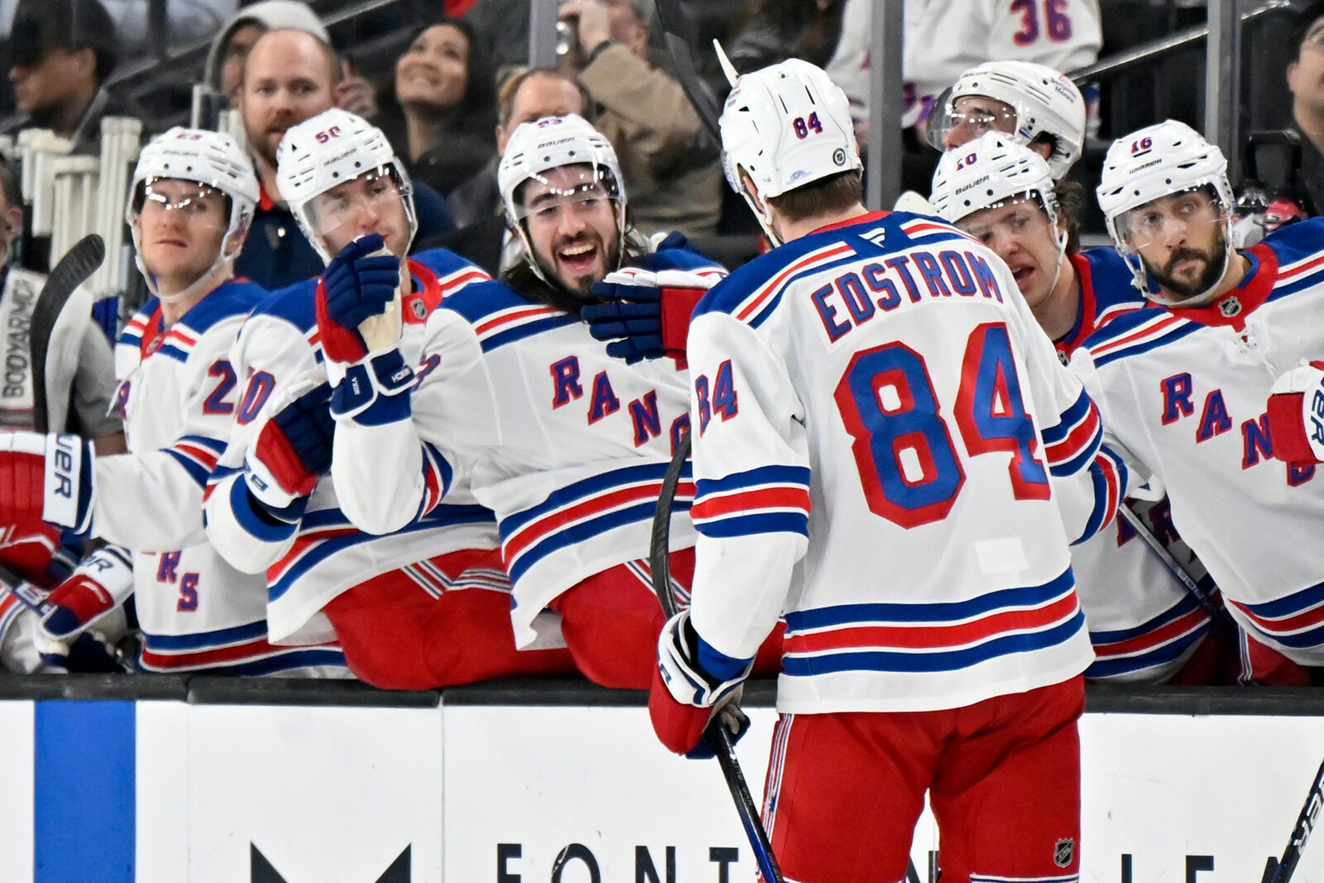 Edström hero in Rangers' win over Vegas