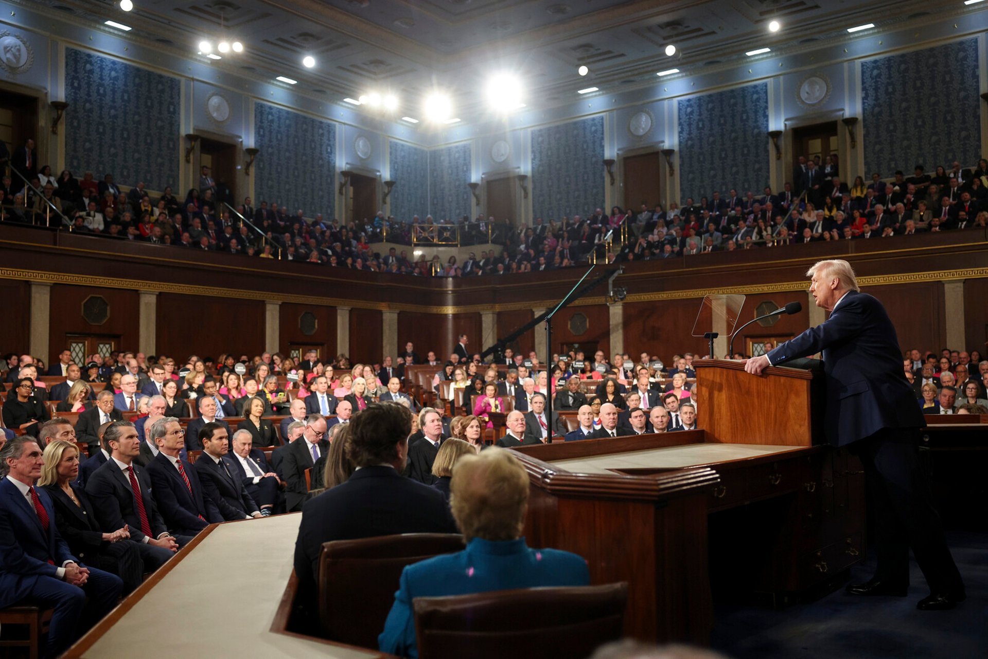 Trump's Congress Speech: Drama, Protests,