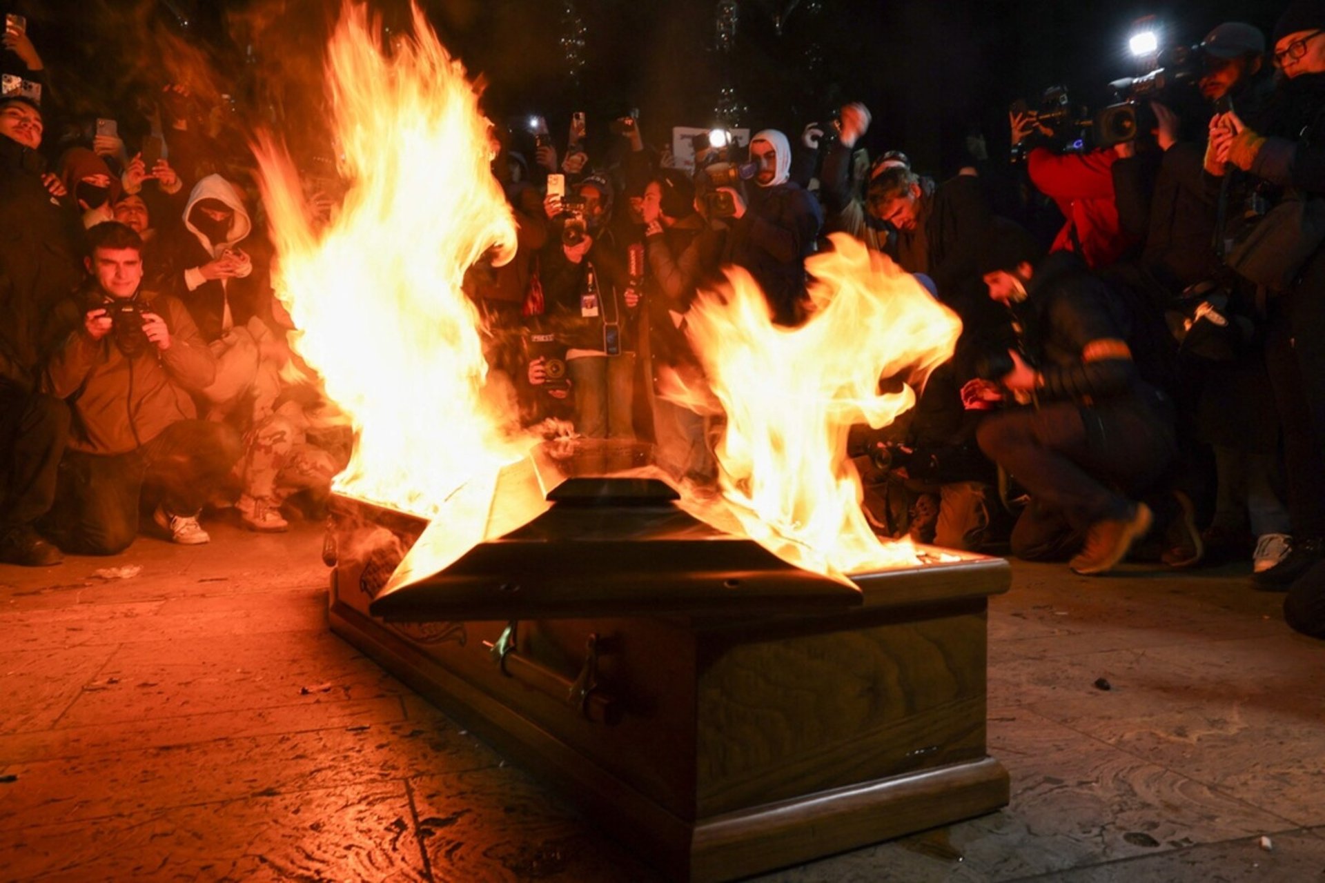 Thousands demonstrate in Georgia