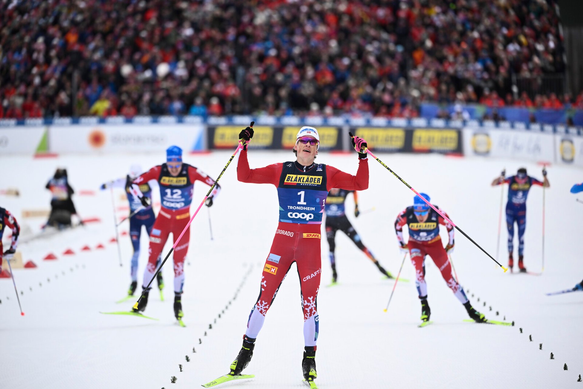 Long-awaited World Championship gold for Klæbo: "About time"