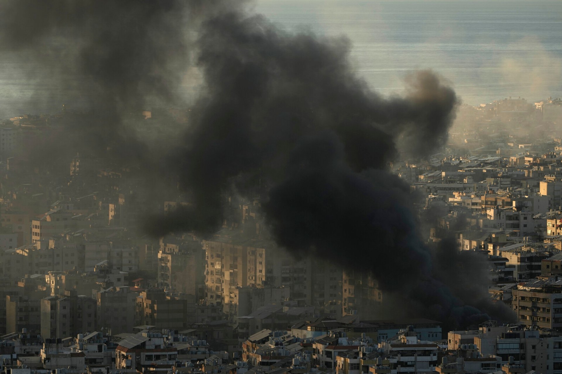 Intensive Bombings of Beirut