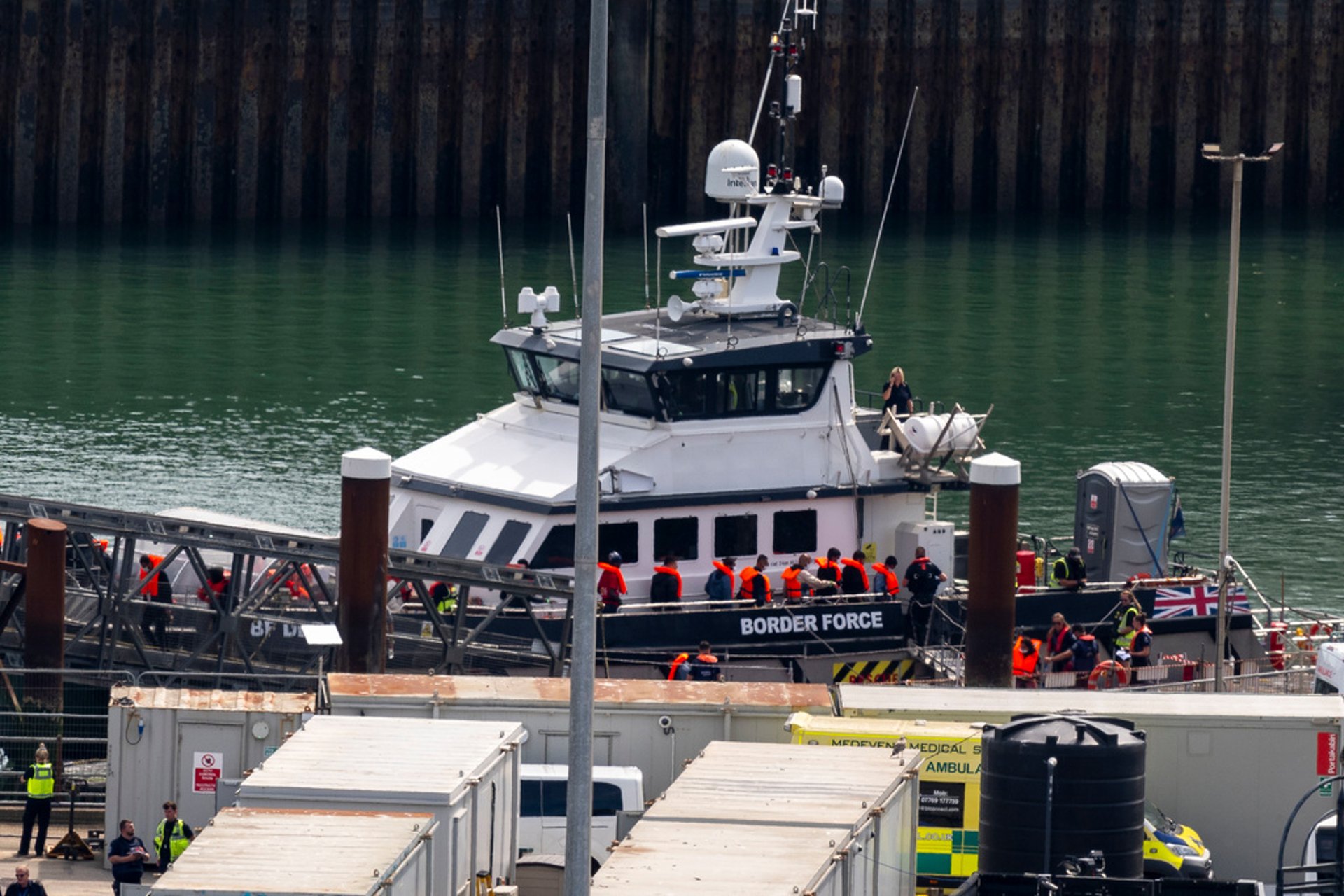 More migrants cross the English Channel