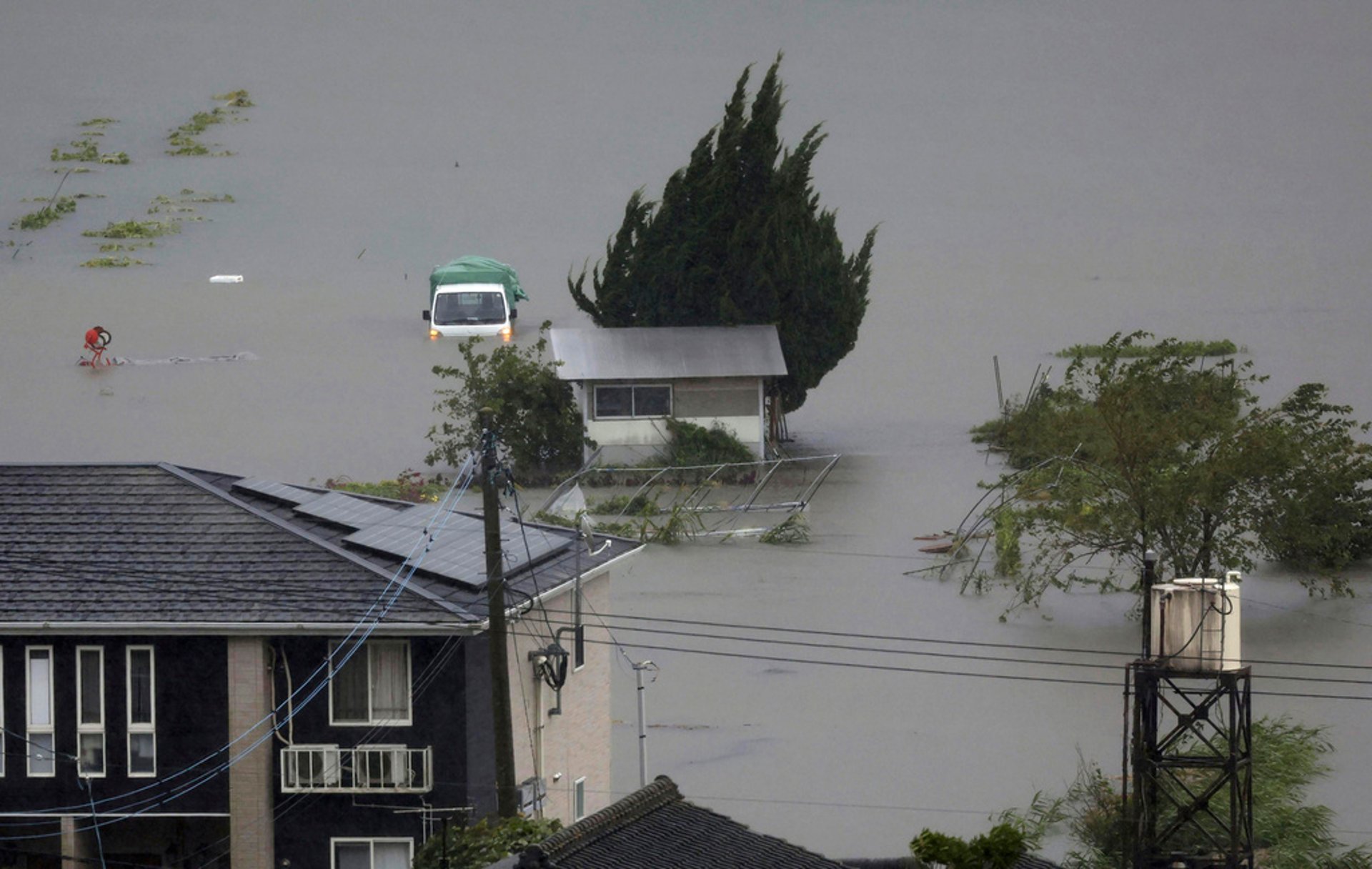 Eighty injured in typhoon – many from shattered glass