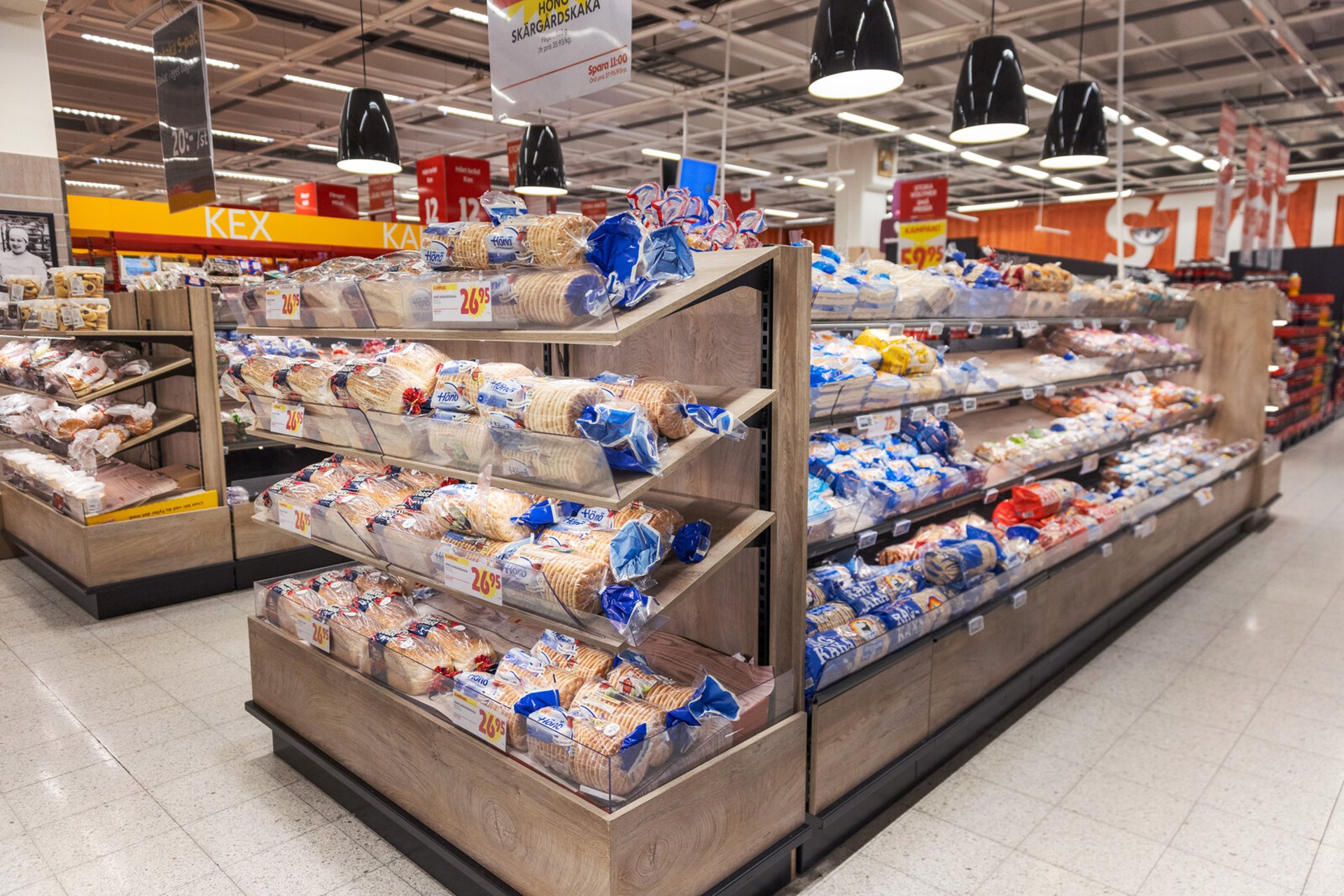 Swedish households shop more