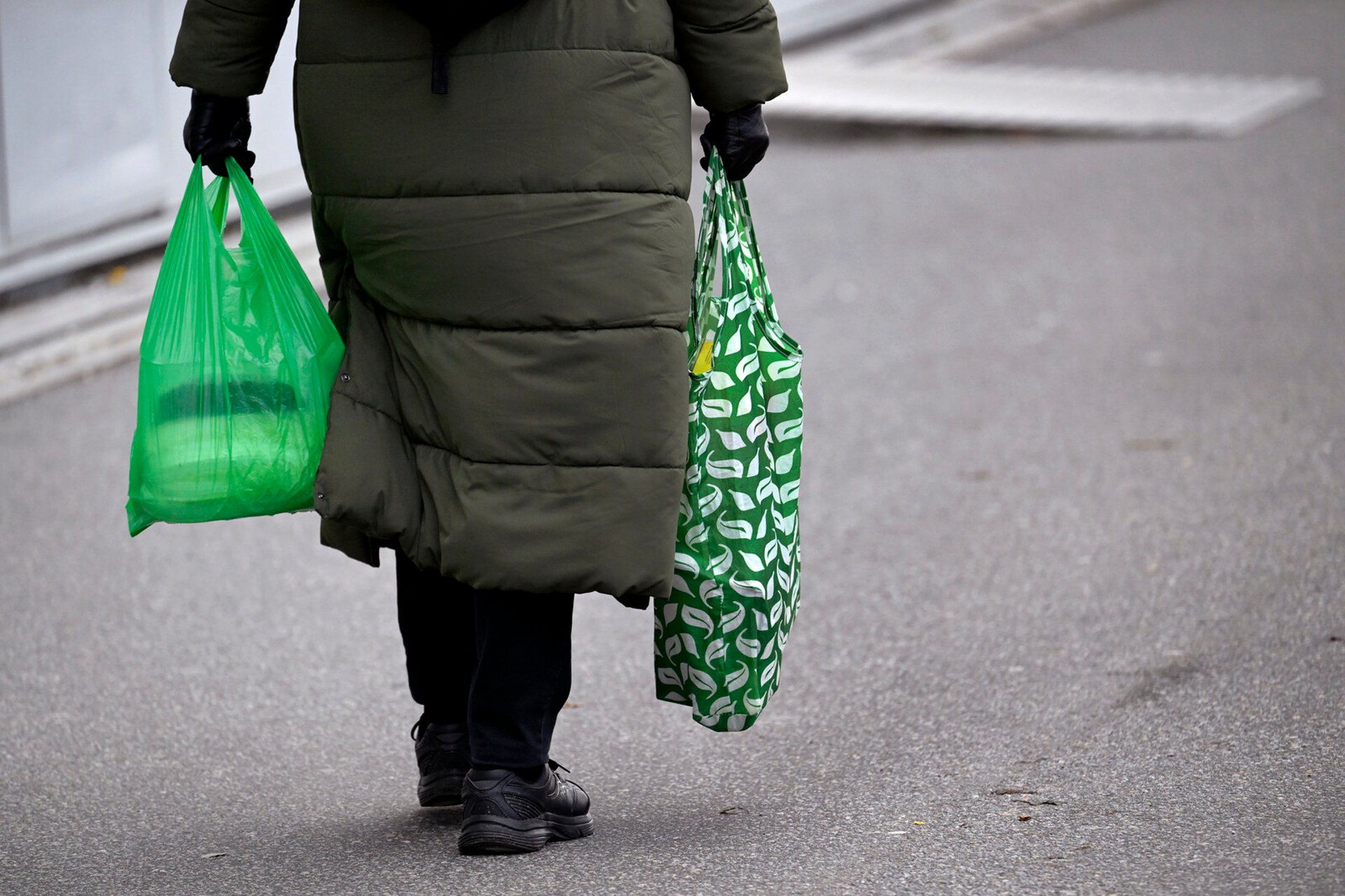 The plastic bag tax is