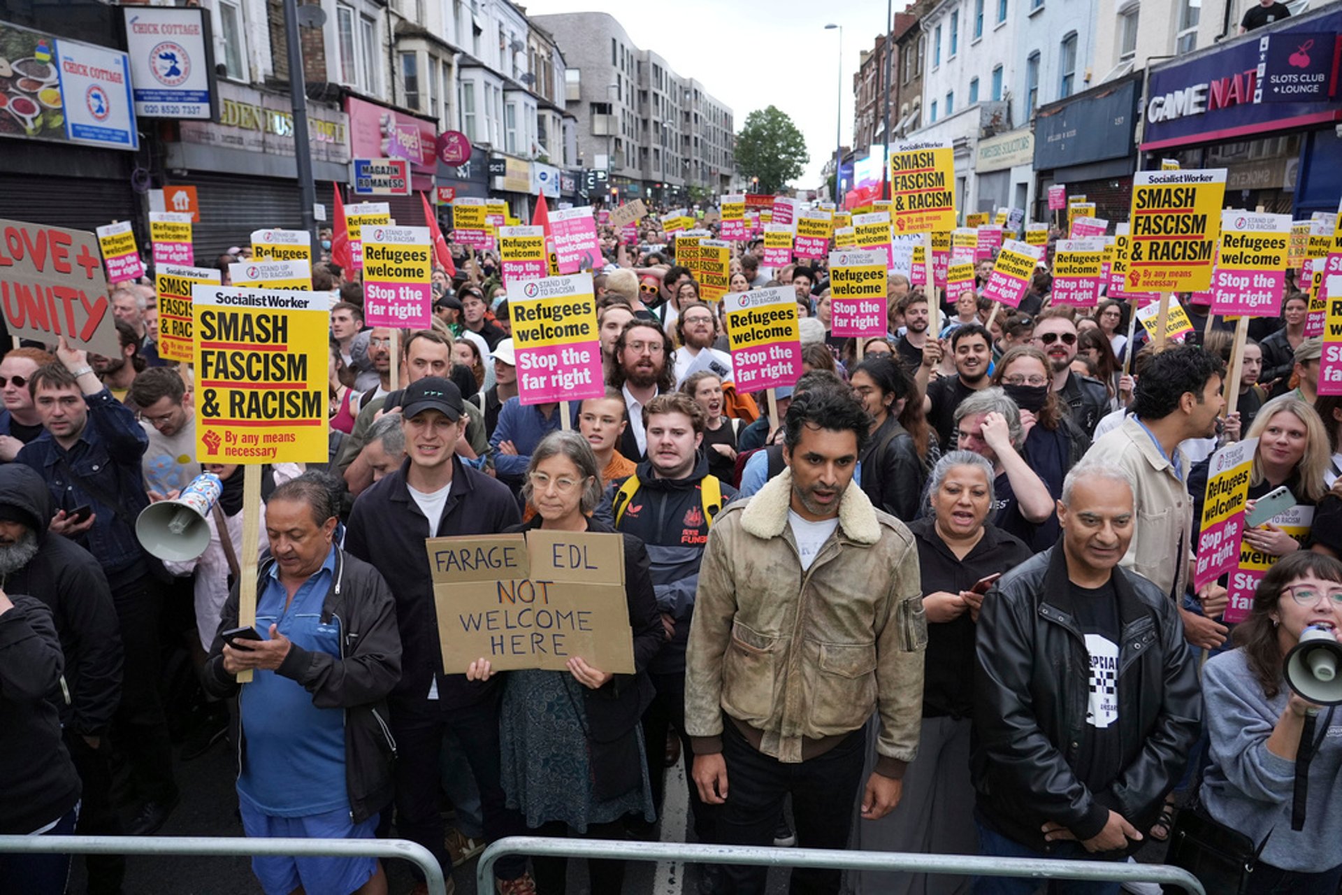 Calm after several days of British unrest