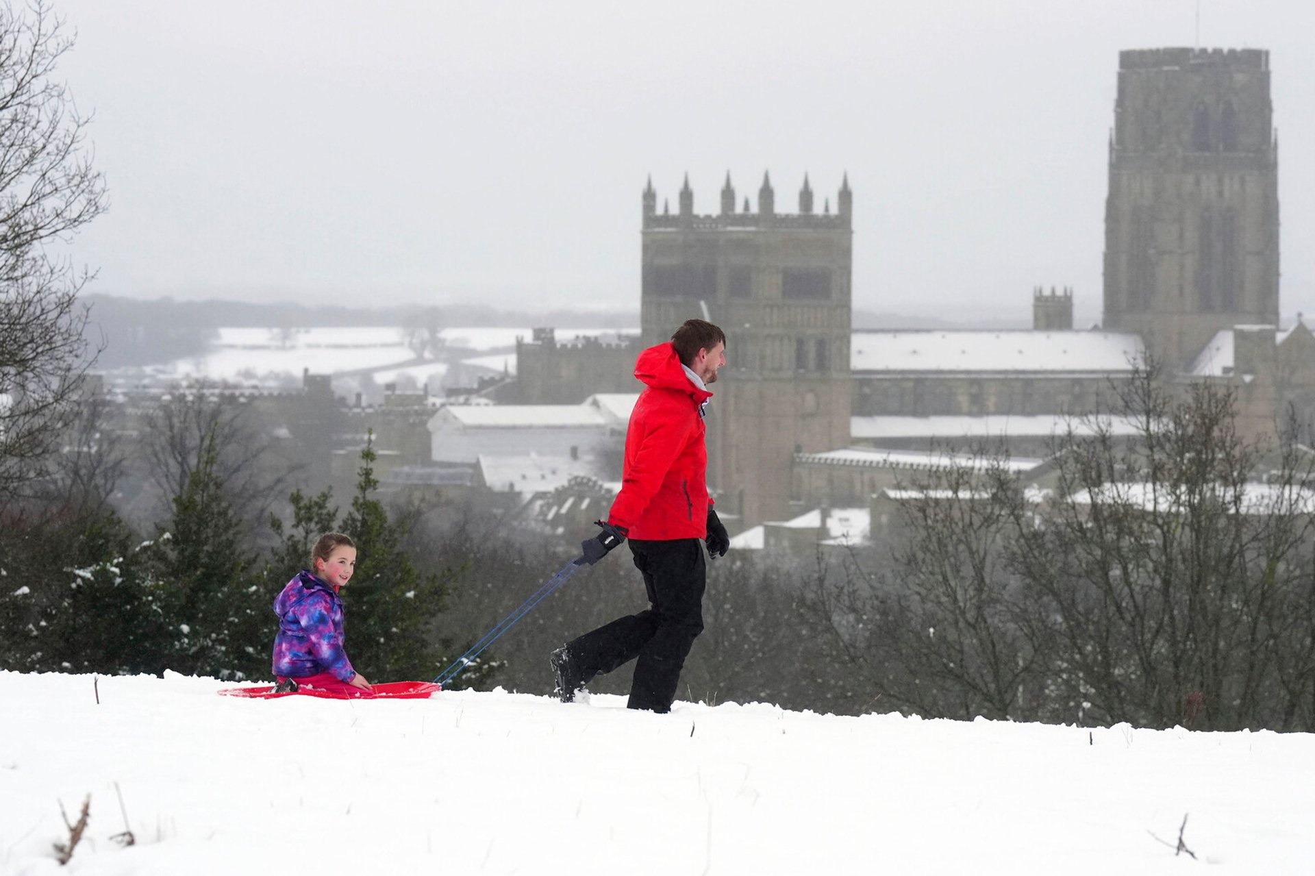 Coldest Night in 15 Years in the UK