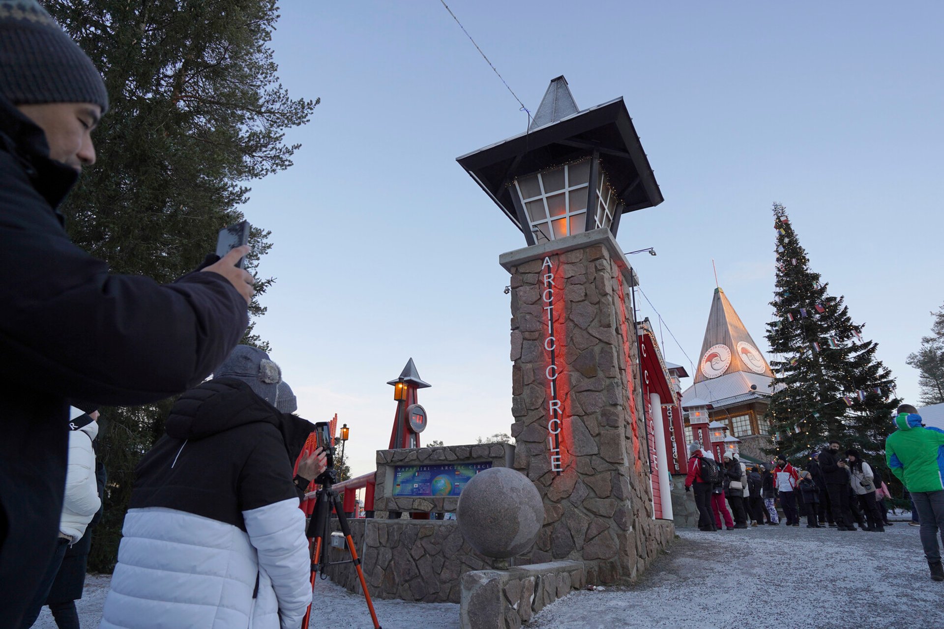 British tourists' dream of winter