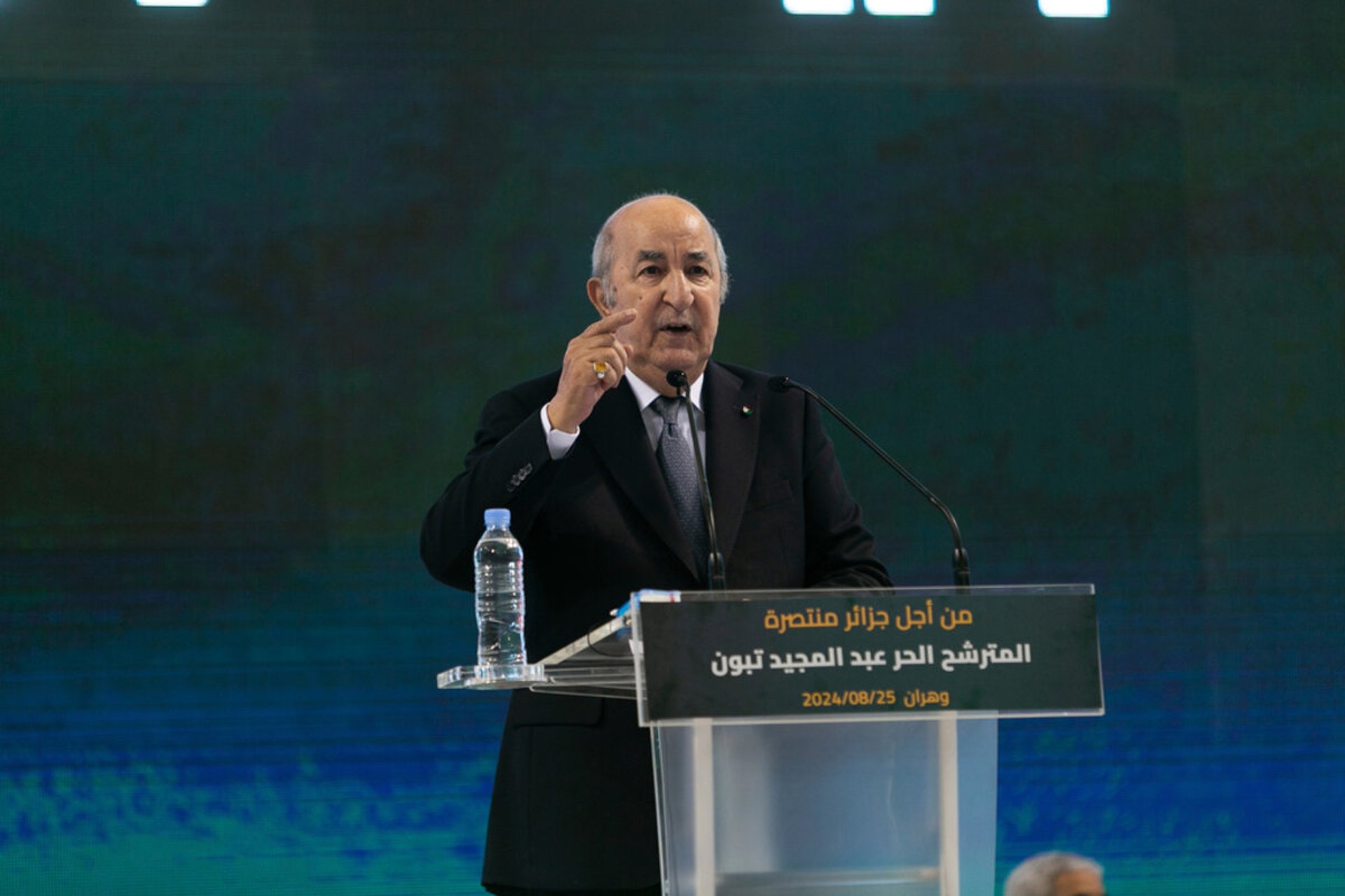 Winner raises questions about the Algerian election