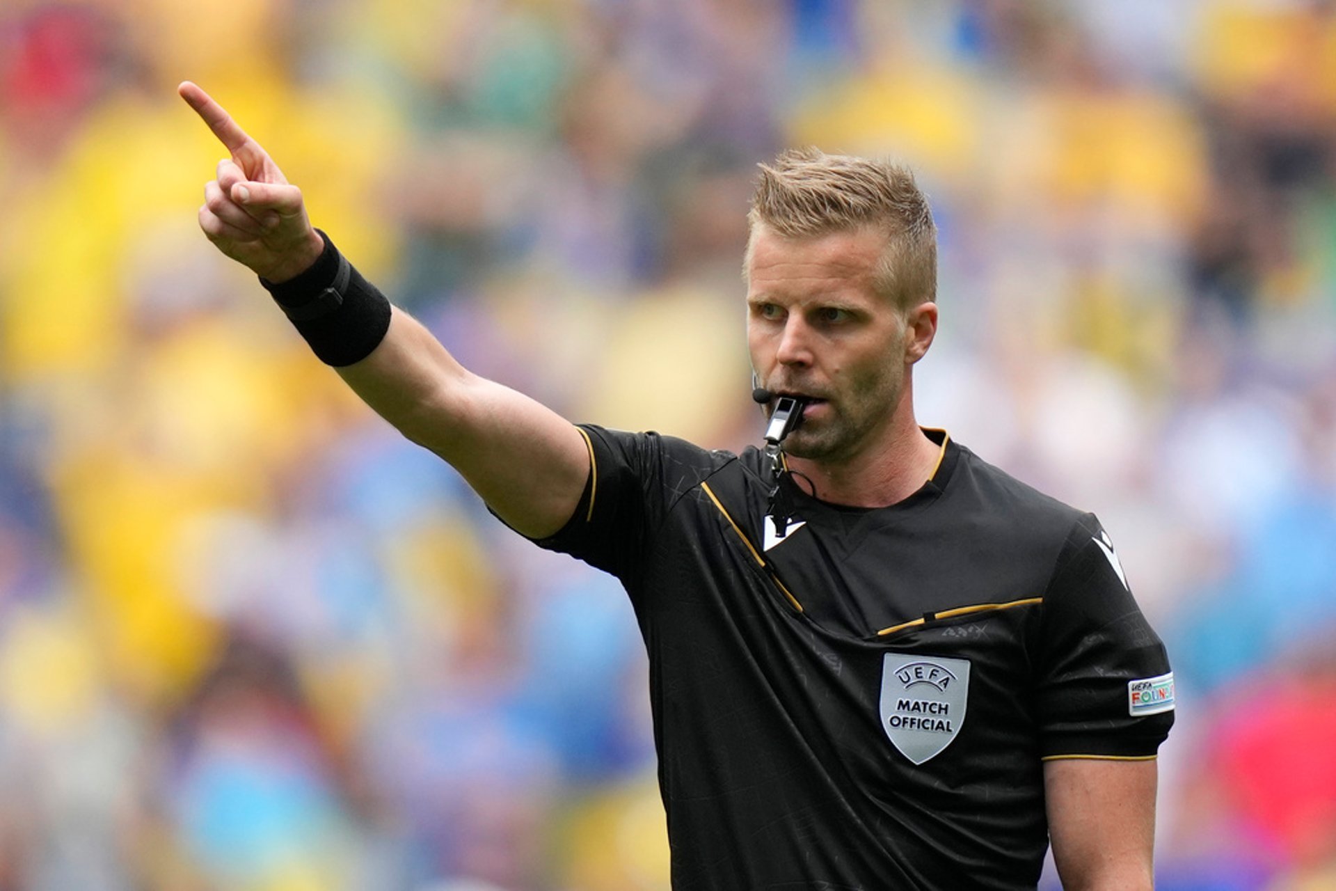 Nyberg praised - gets to referee top match in European Championship