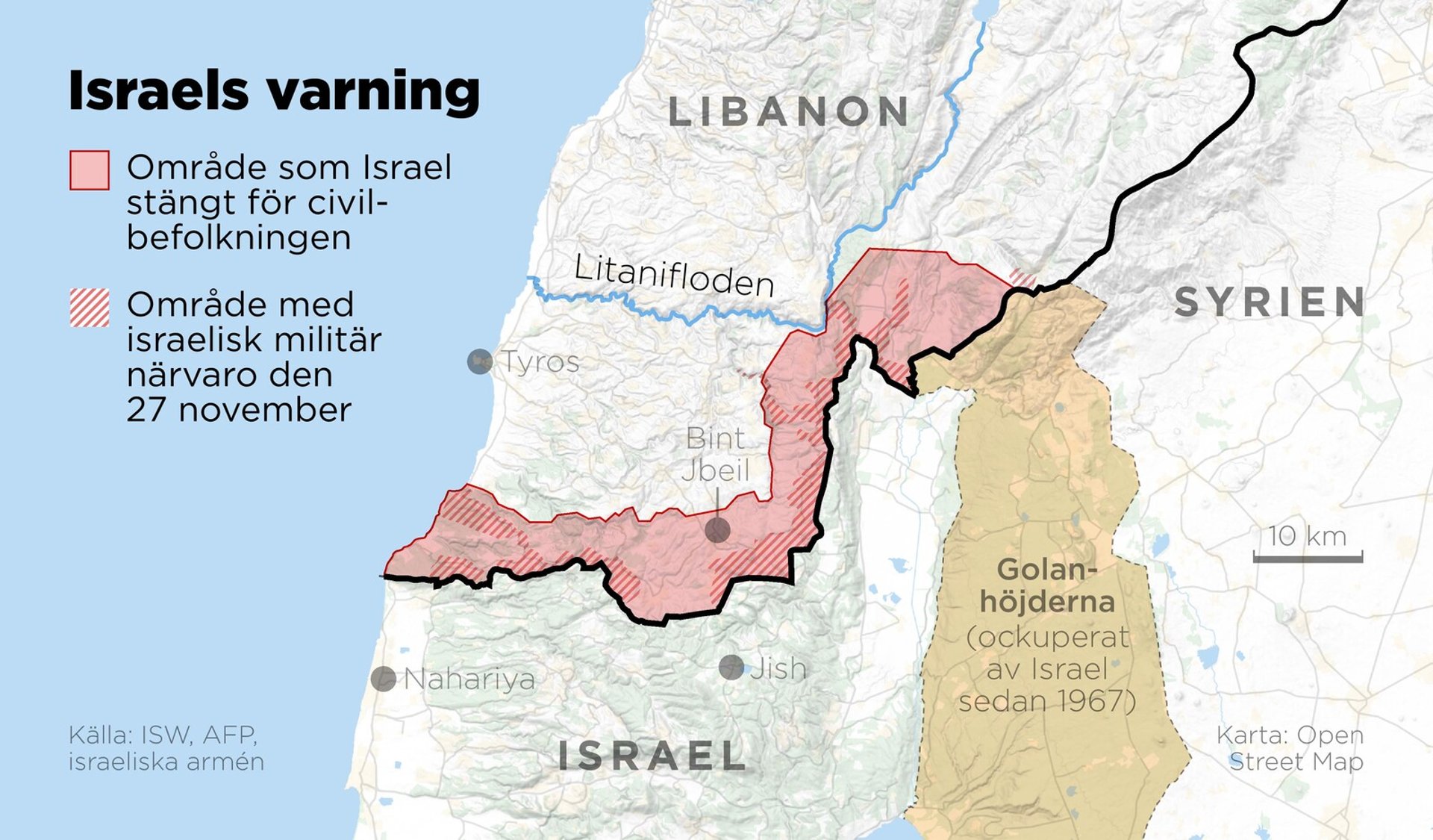 Israel: Attacked Hezbollah in southern Lebanon