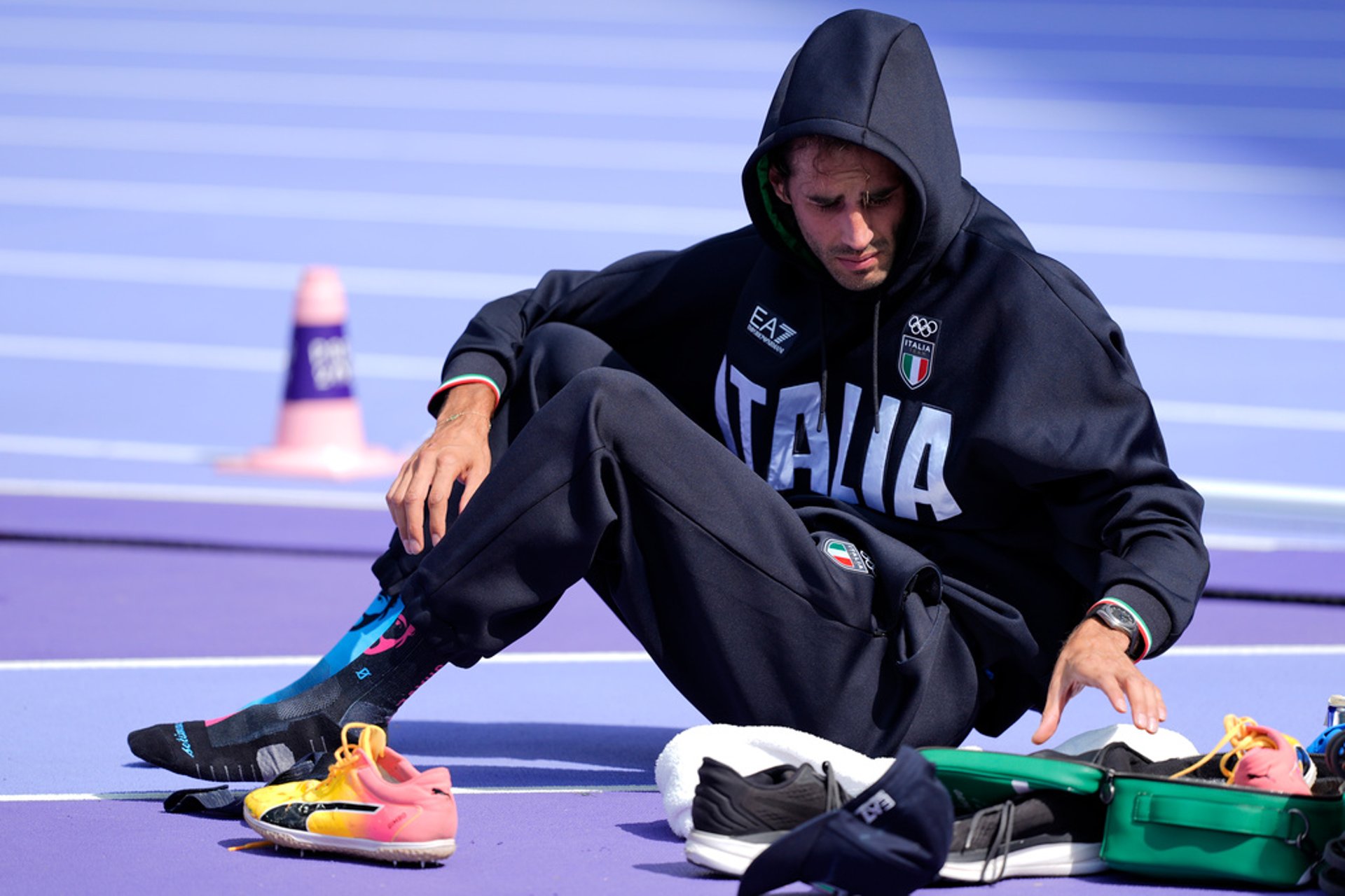 High Jump Star to Hospital Before the Final