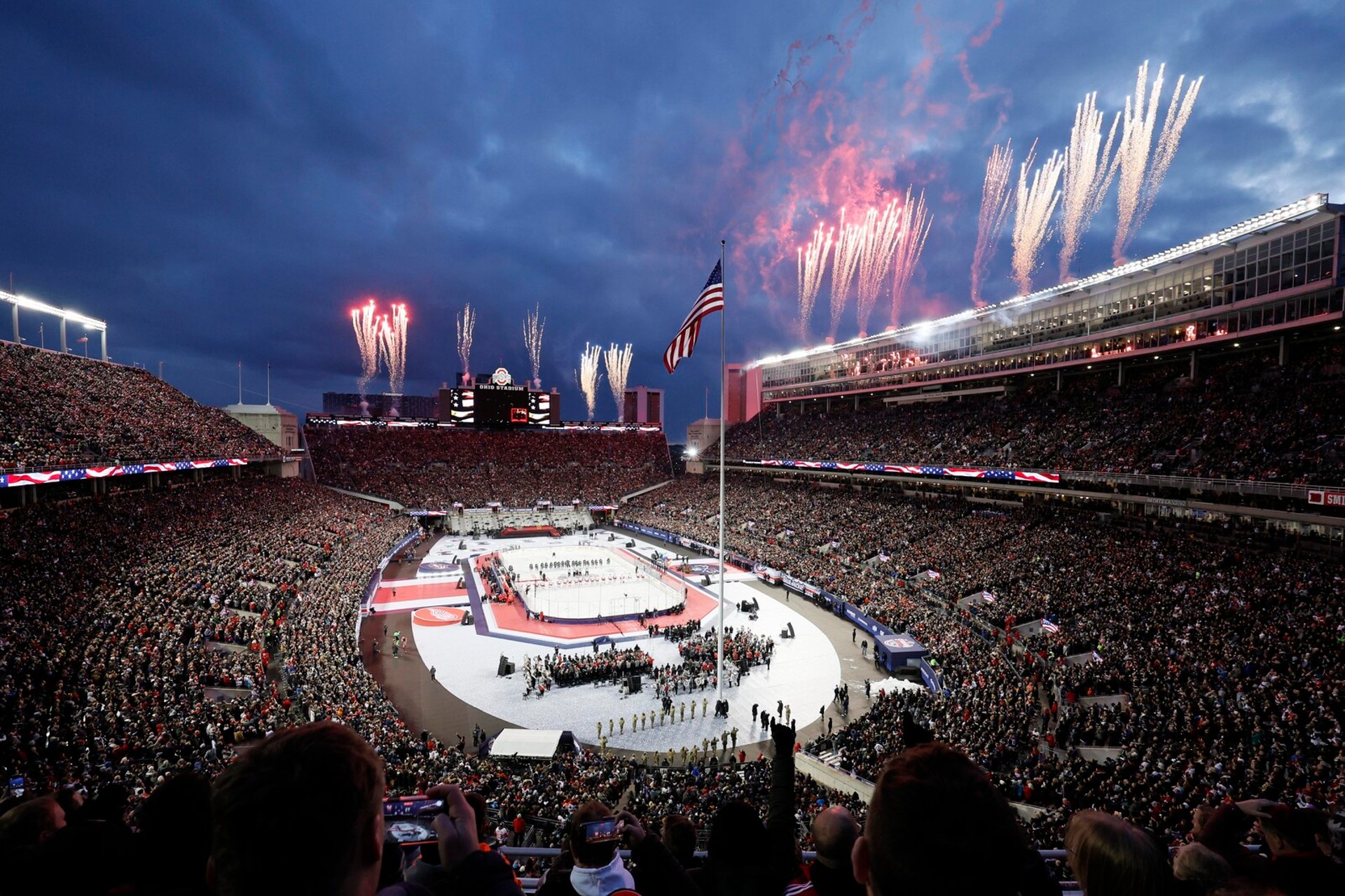 Gaudreau Praised in Front of a Giant Crowd