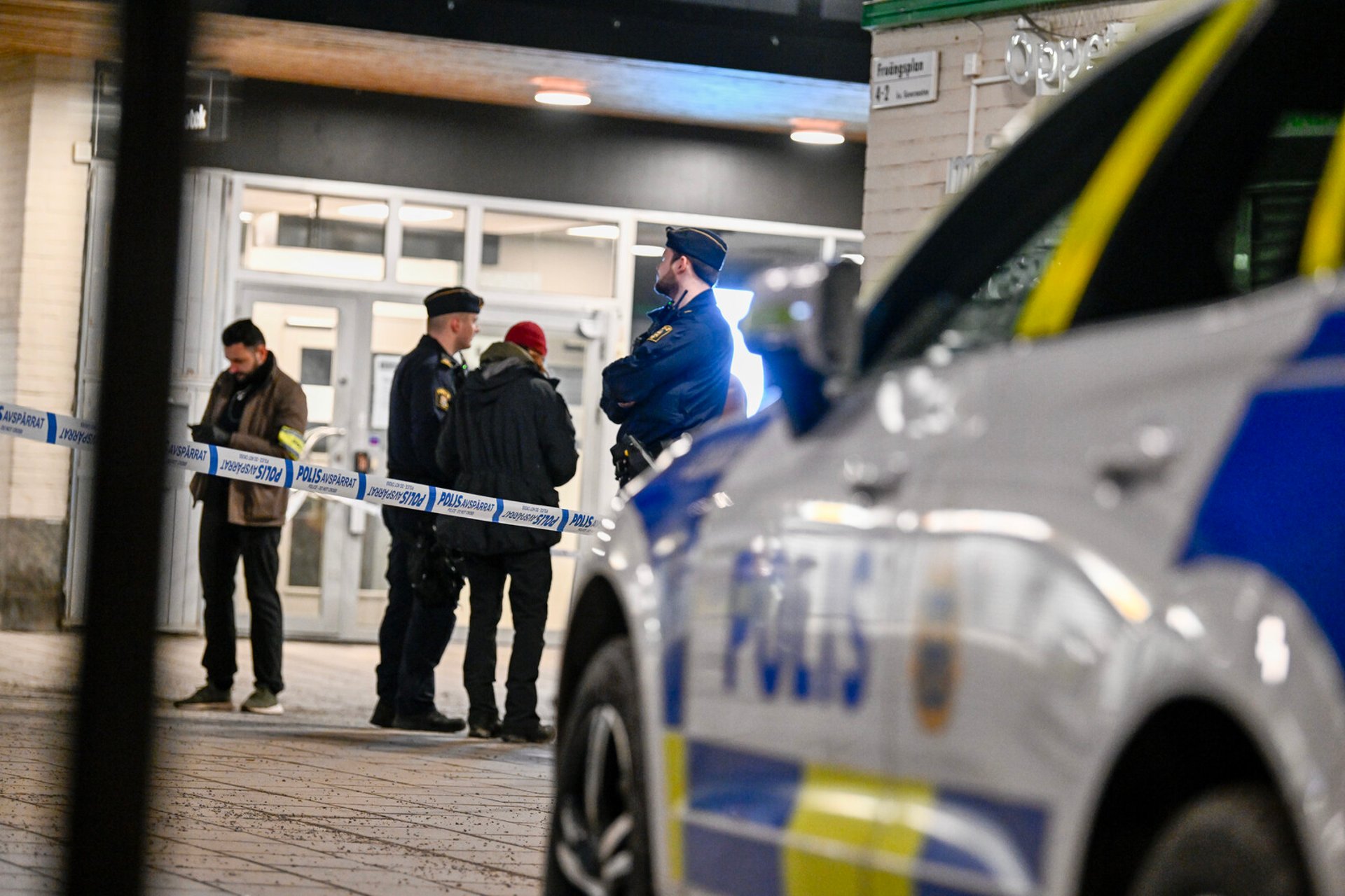 One arrested after shooting in Stockholm