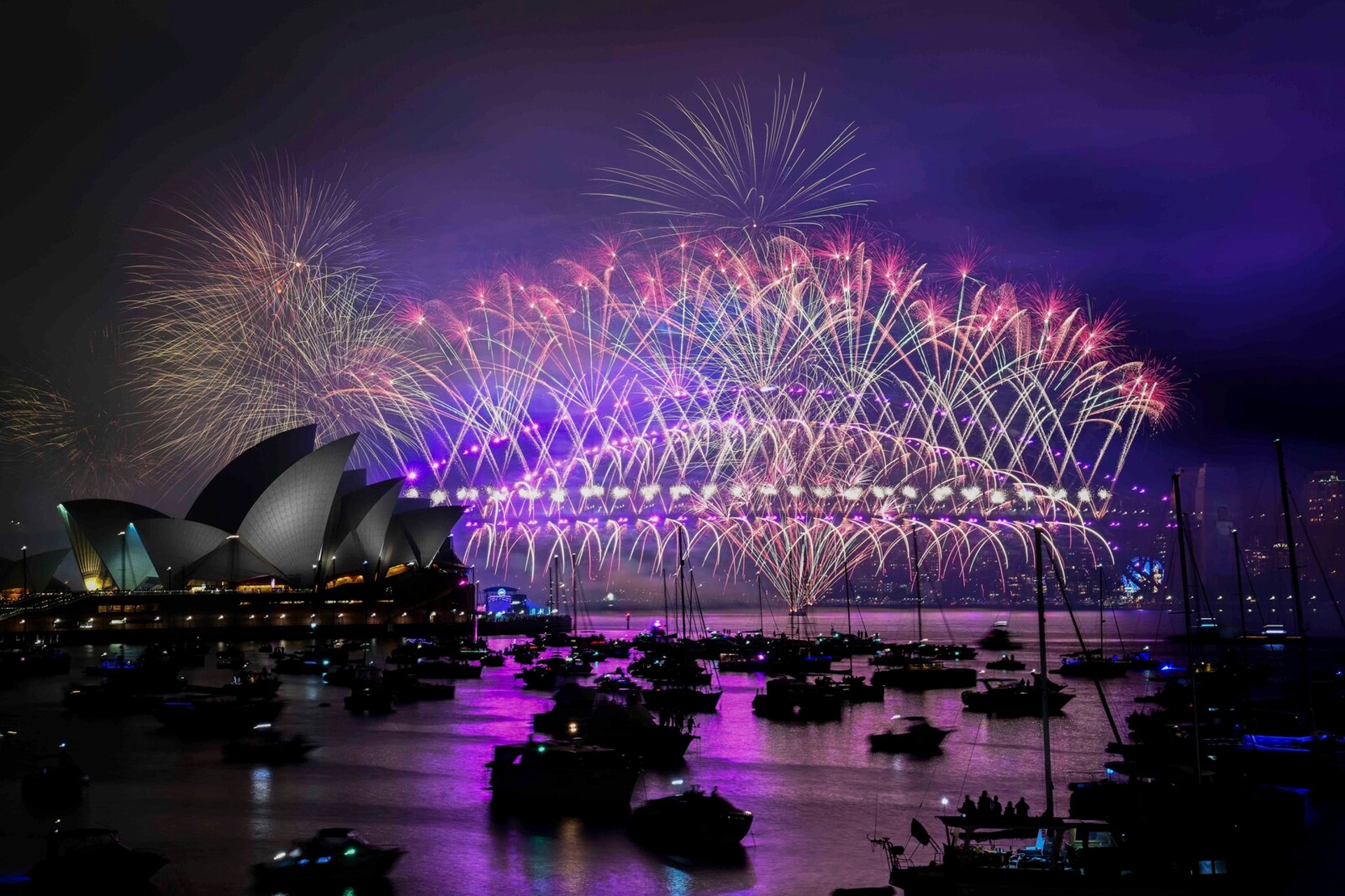 The New Year is Being Rung in Around the World