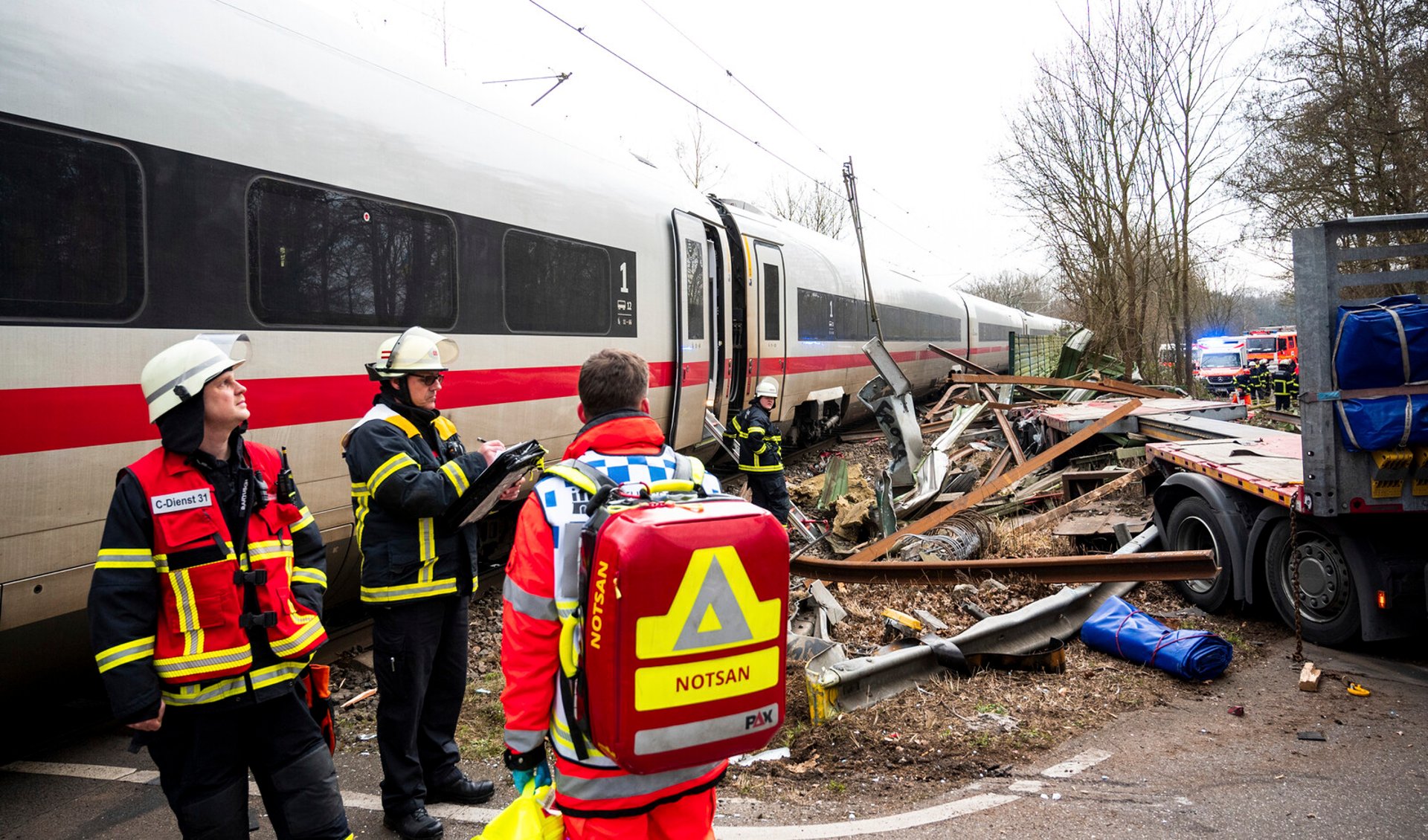 At Least One Dead in Train Accident in Hamburg