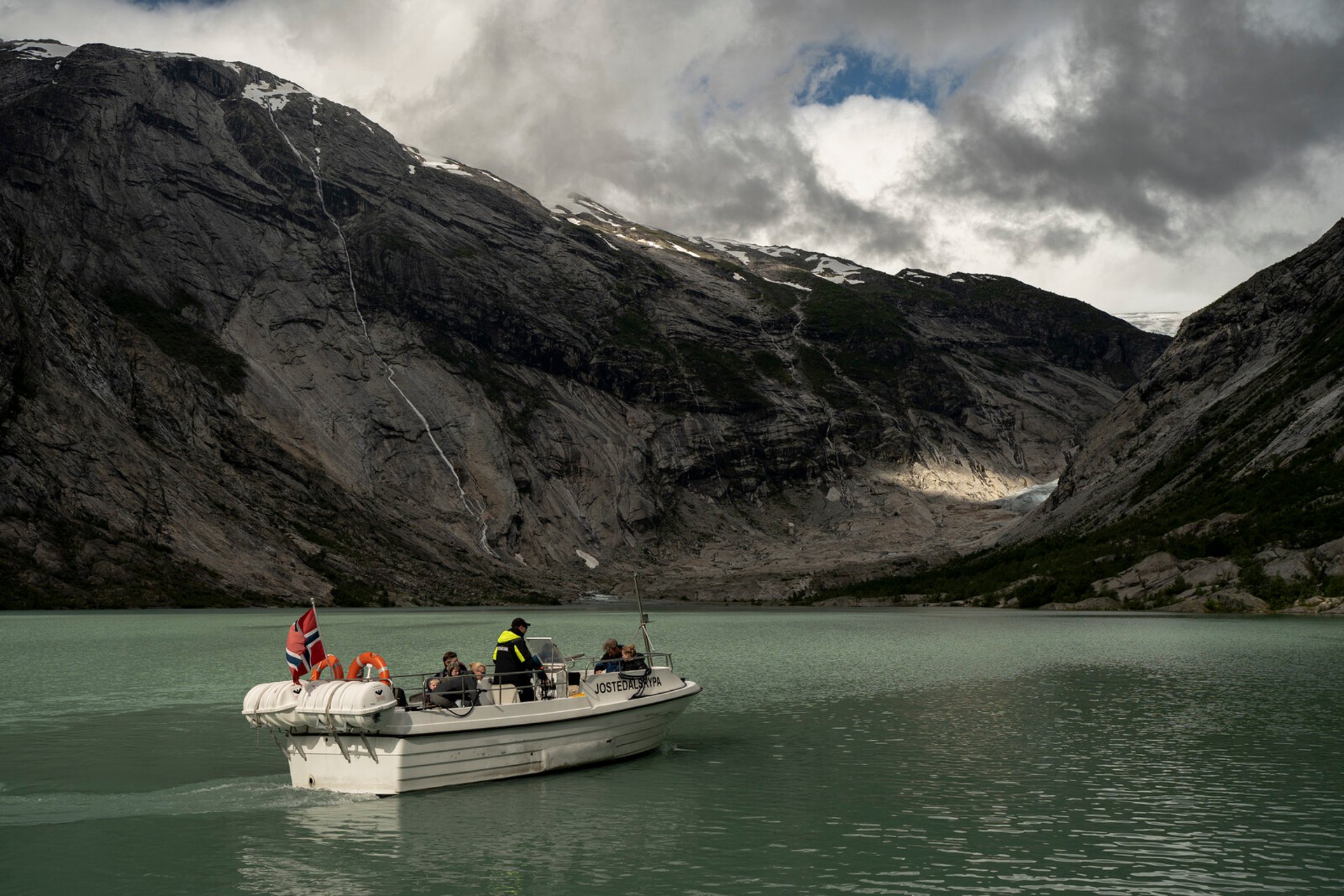 Dramatic High Glacier Melting in Norway