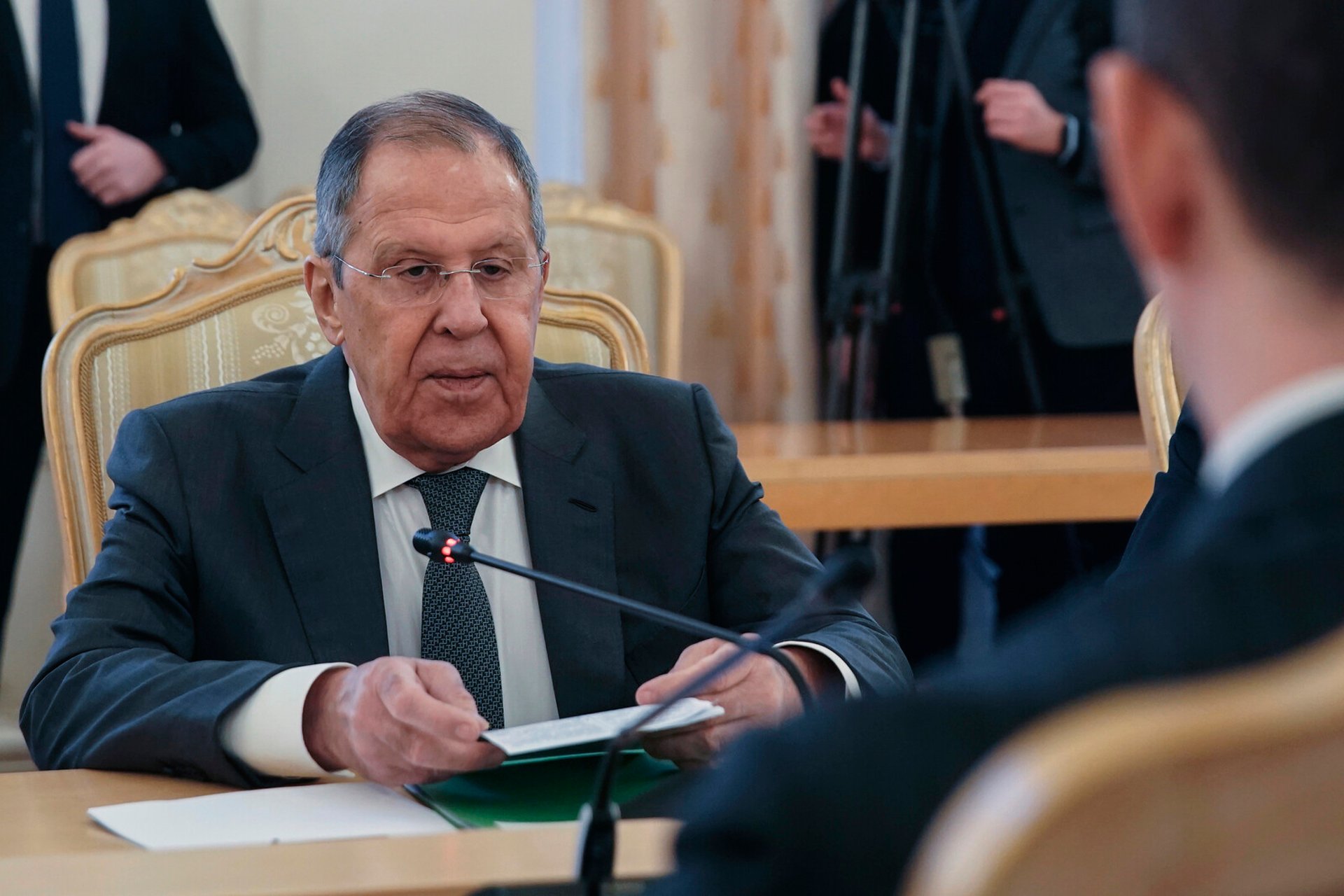 Lavrov: No Peacekeeping Forces in