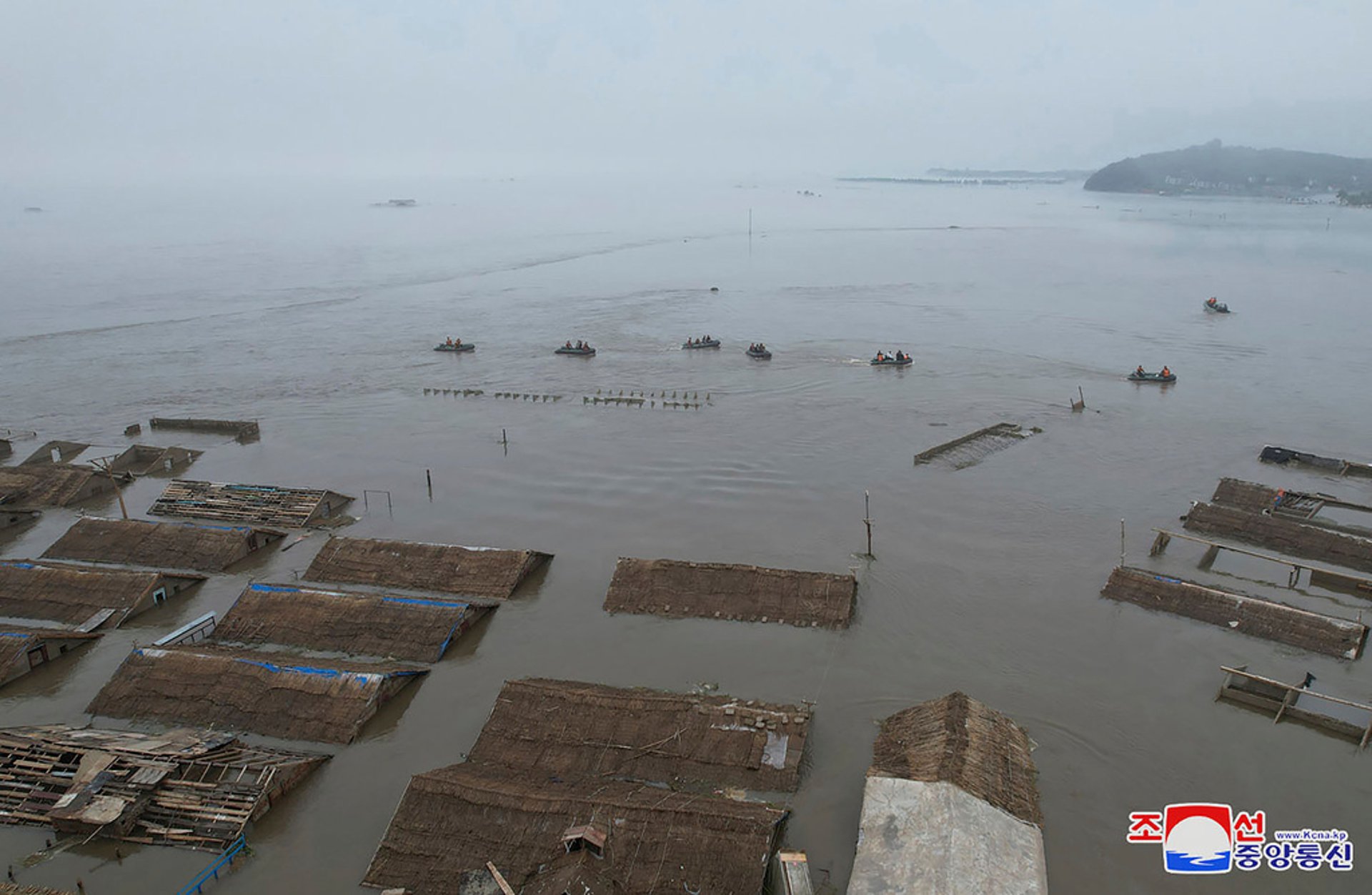 Thousands of North Koreans relocated after floods