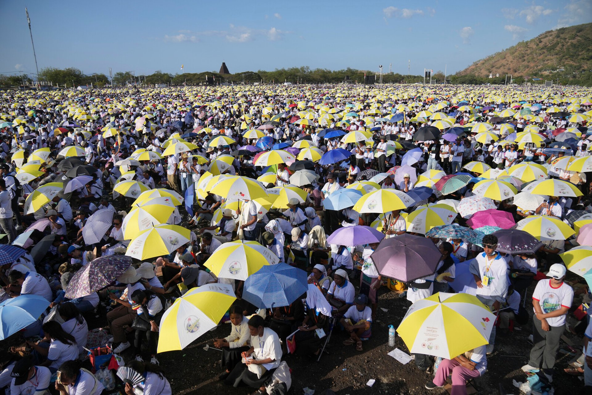 Record number met the Pope in Asia's youngest country