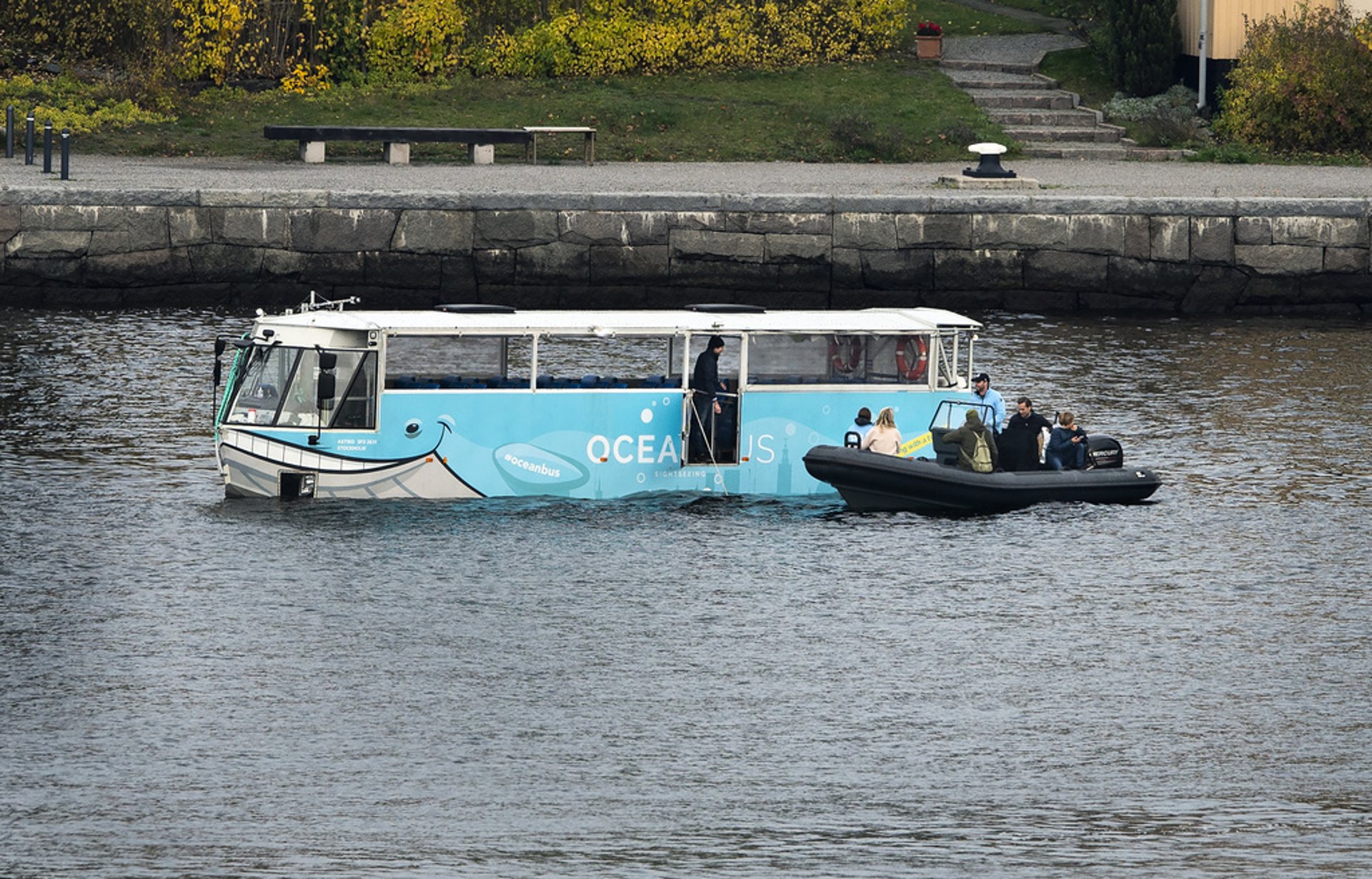 Engine Failure on Amphibious Bus