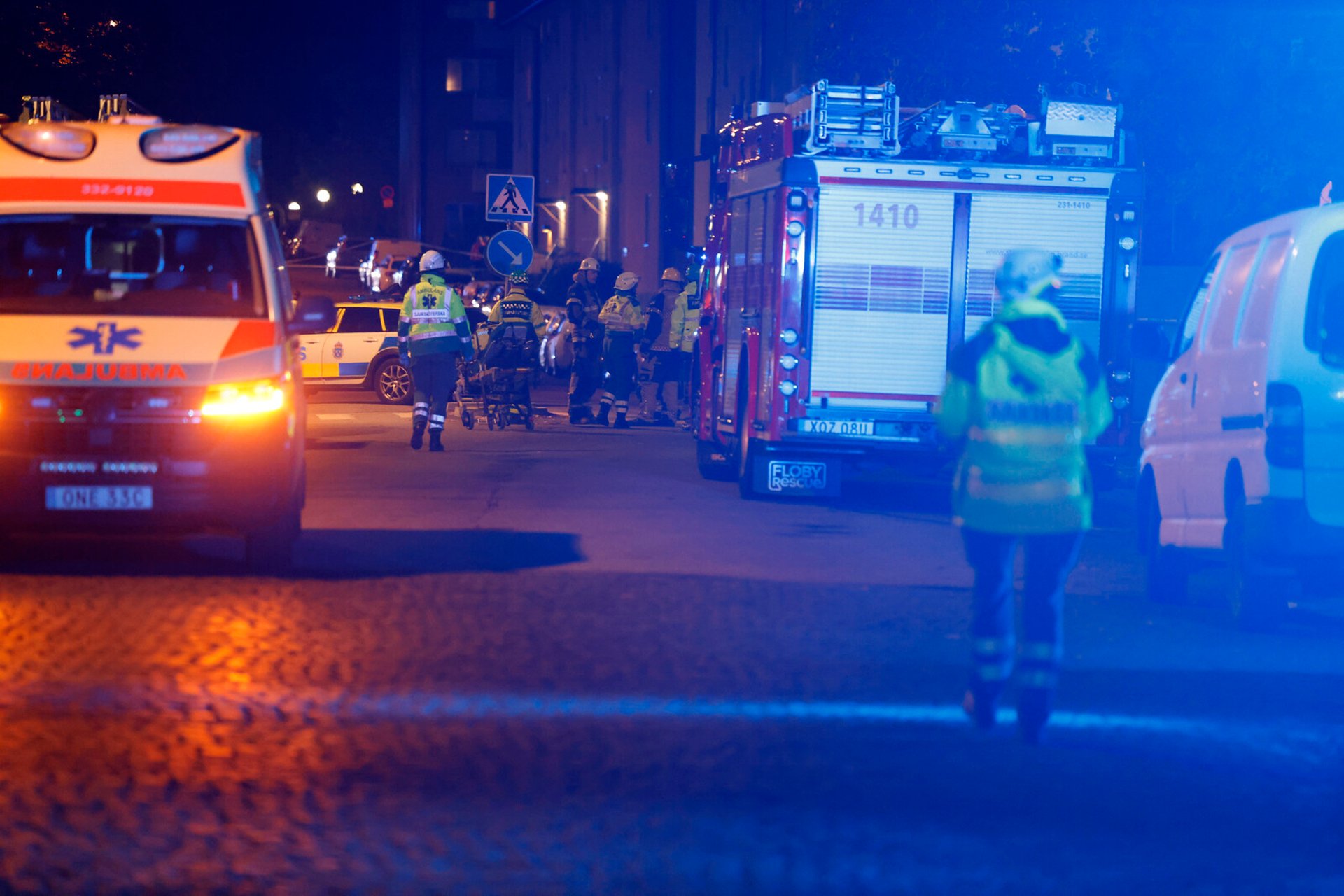 Explosion at apartment building in Stockholm