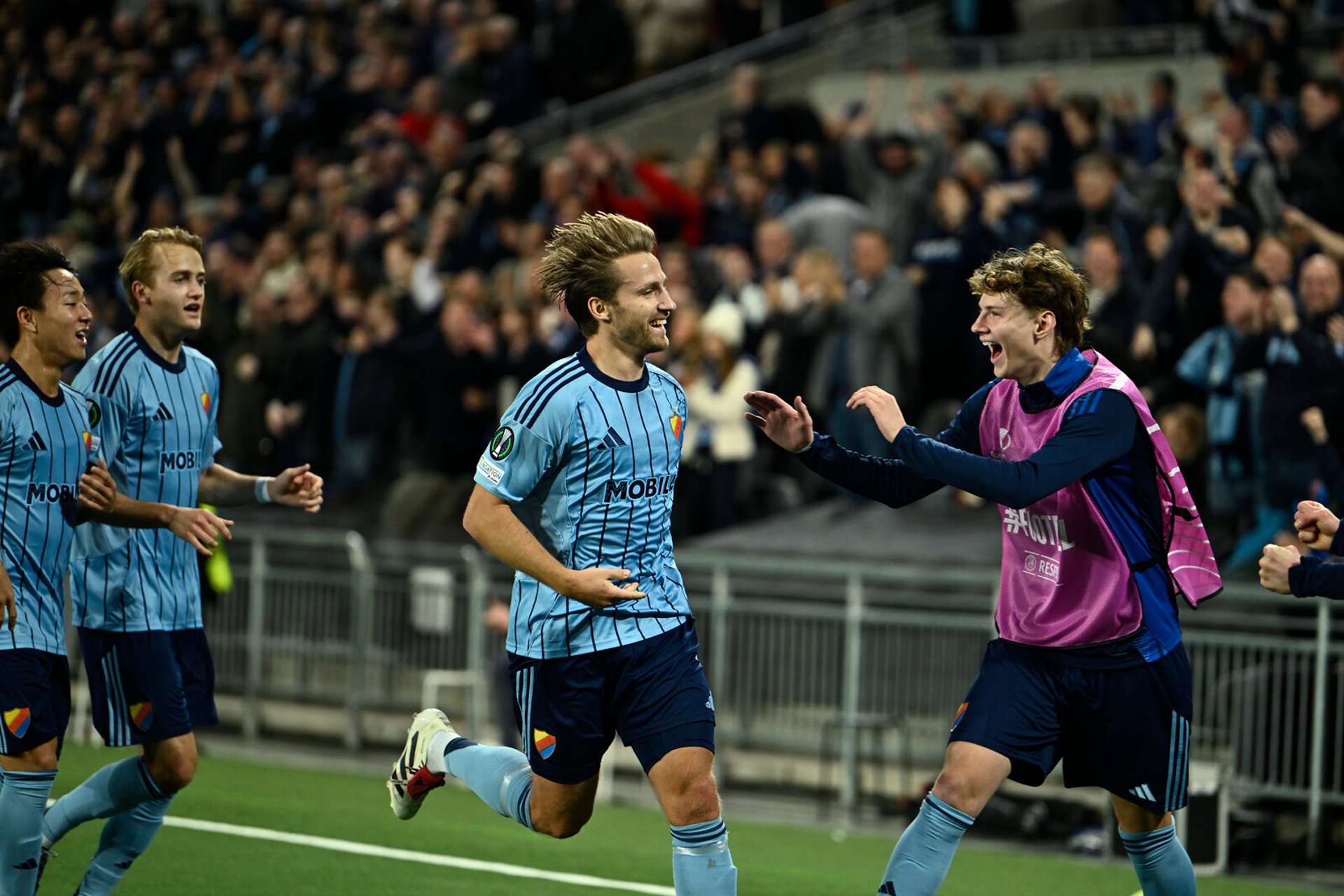 Djurgården through to the quarterfinals in the Conference League