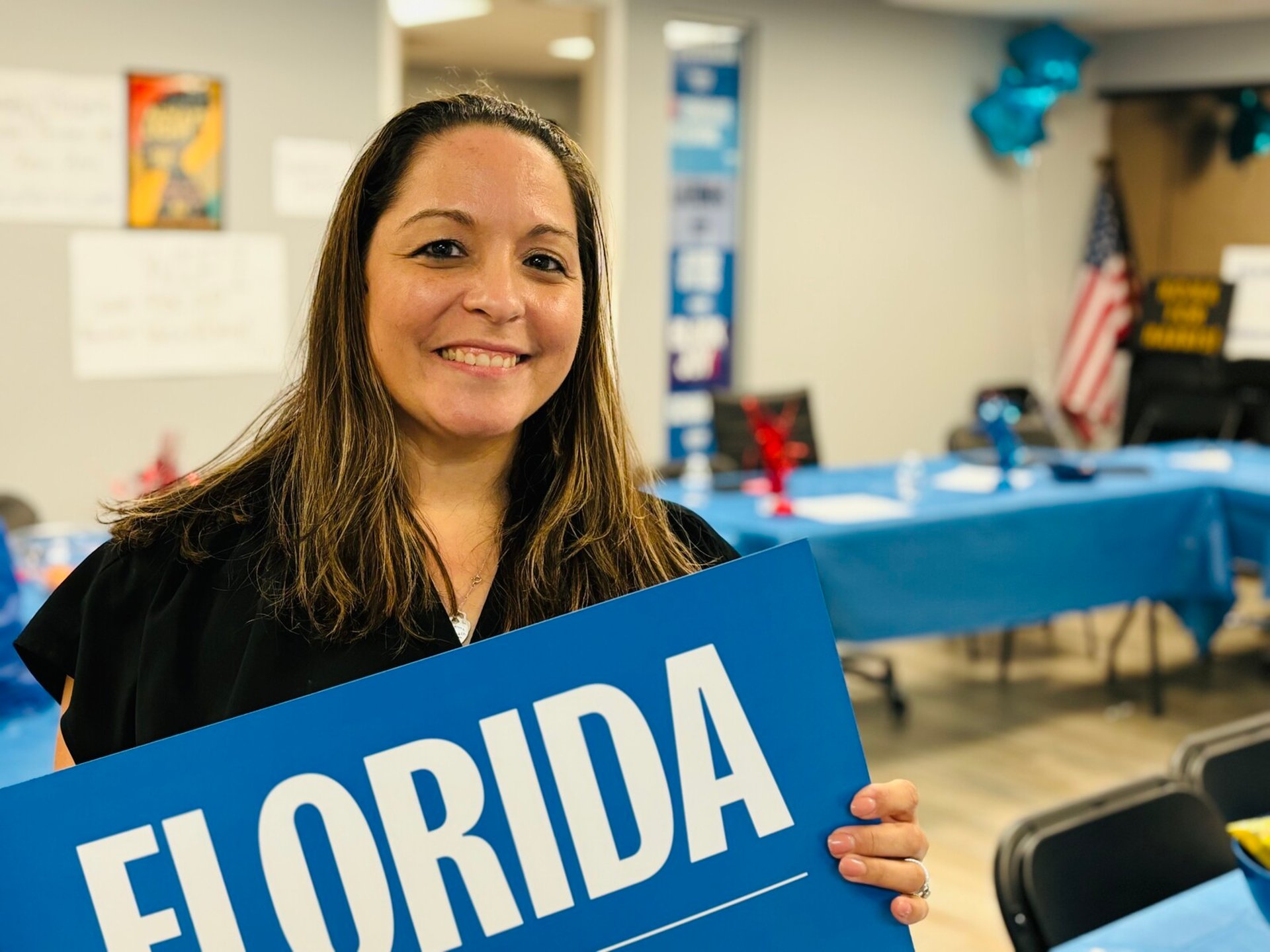 The Republican who supports Harris: My sign was stolen