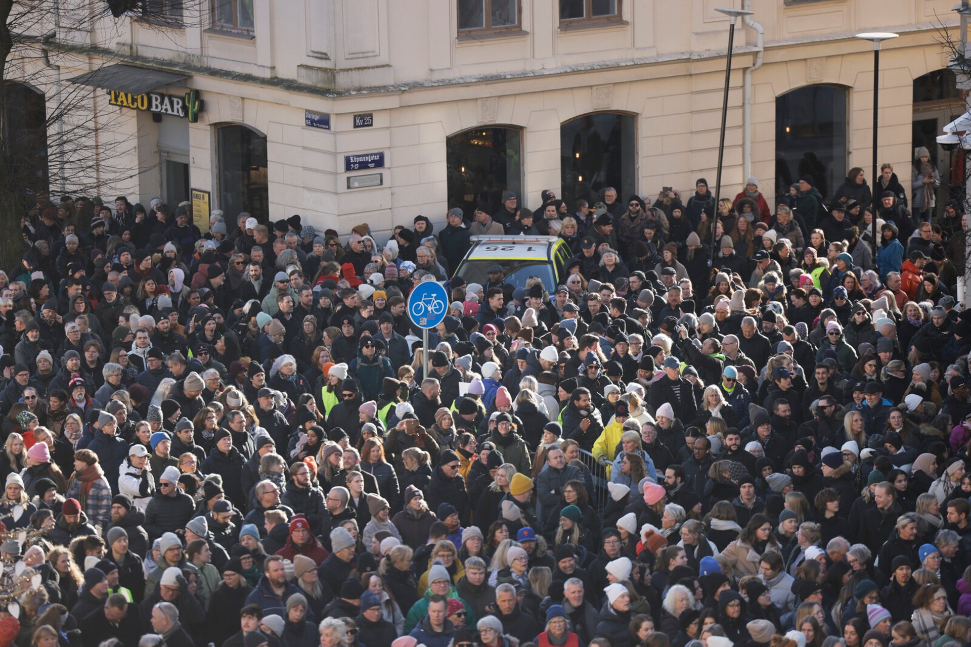 Sweden fell silent – for the victims in Örebro