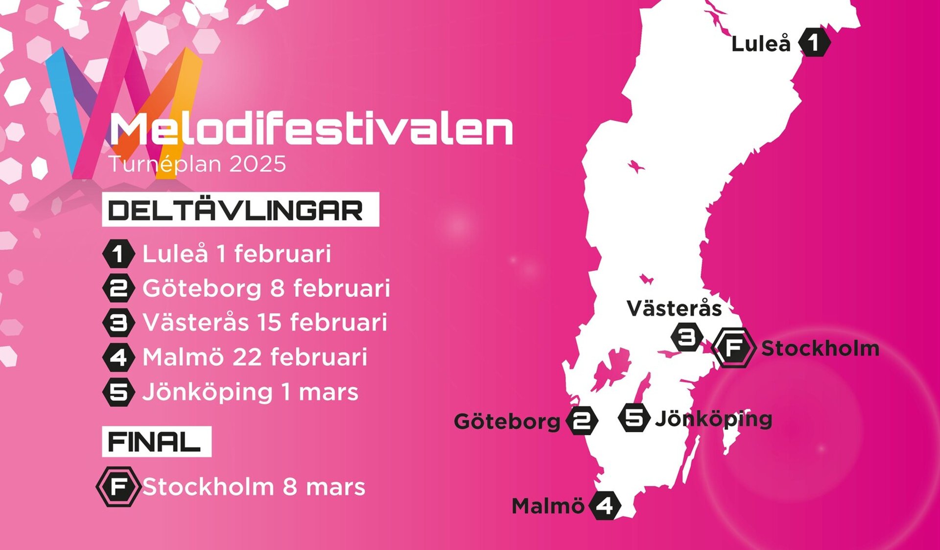 The Melodifestival 2025 is coming