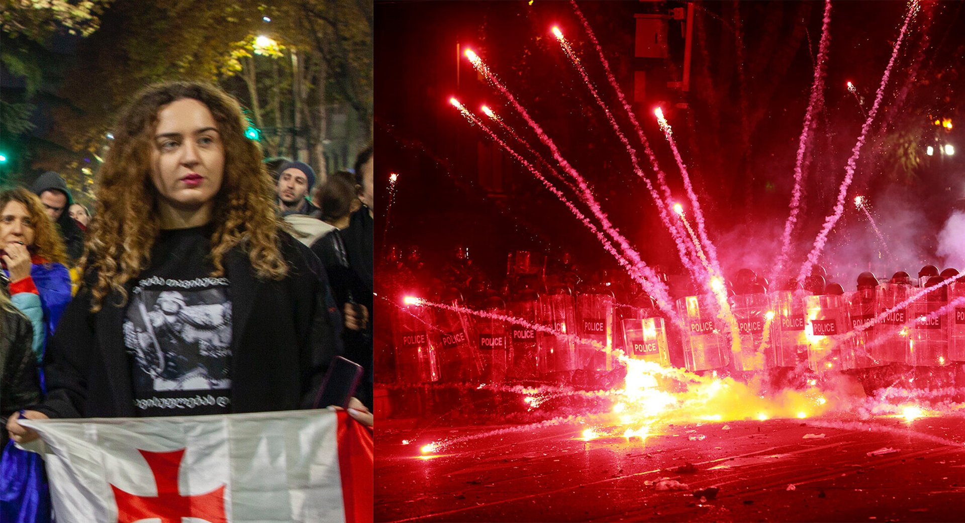 Demonstrator in Georgia: The Regime