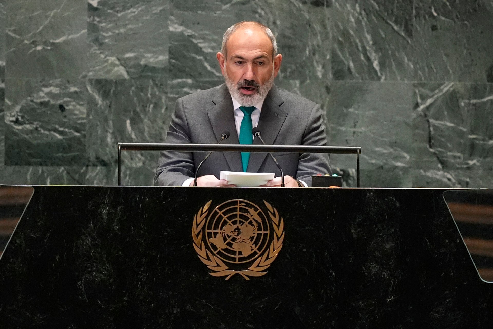 Armenia's Prime Minister Nikol Pashinyan: Peace within reach