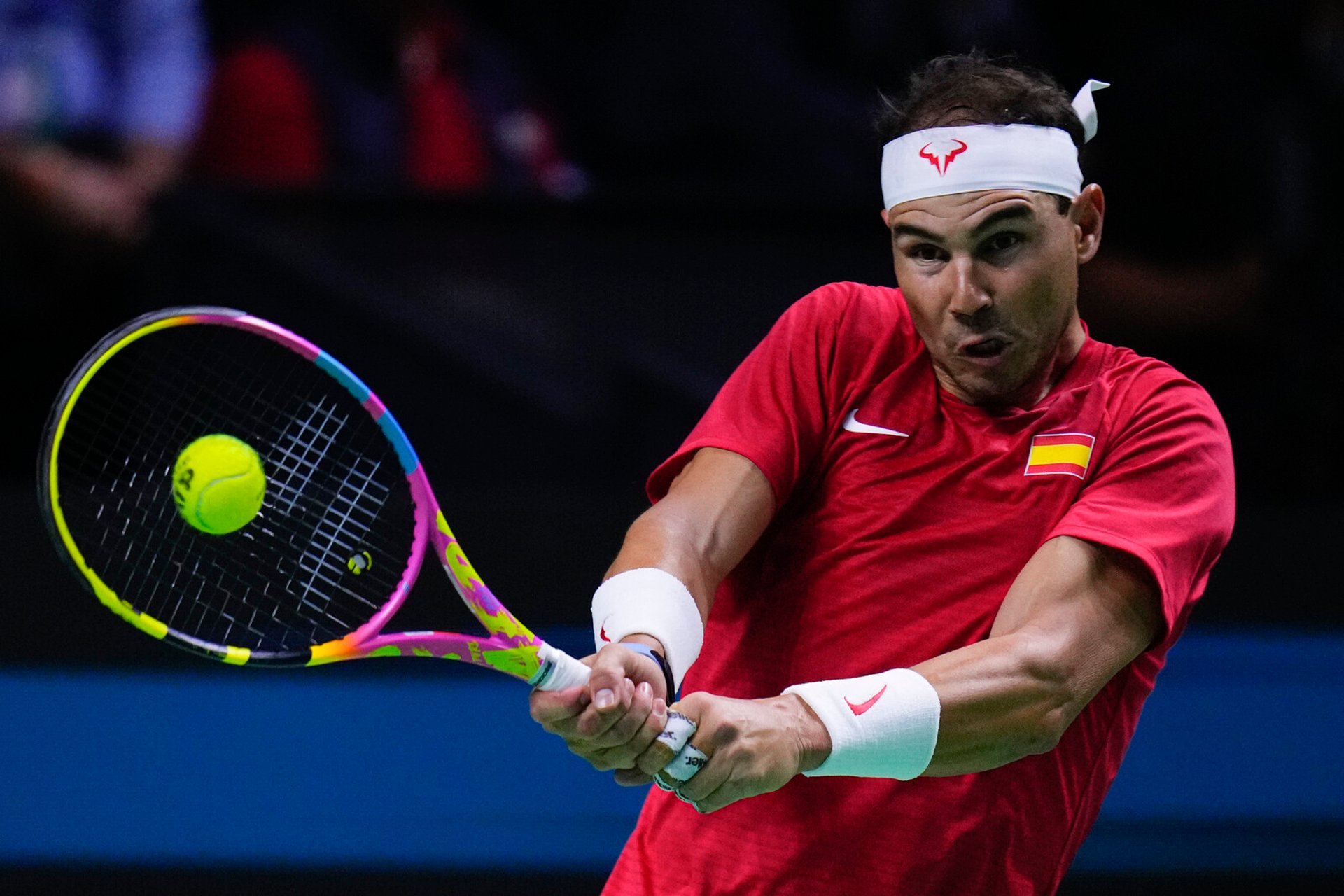 Tearful Nadal - lost in Davis Cup