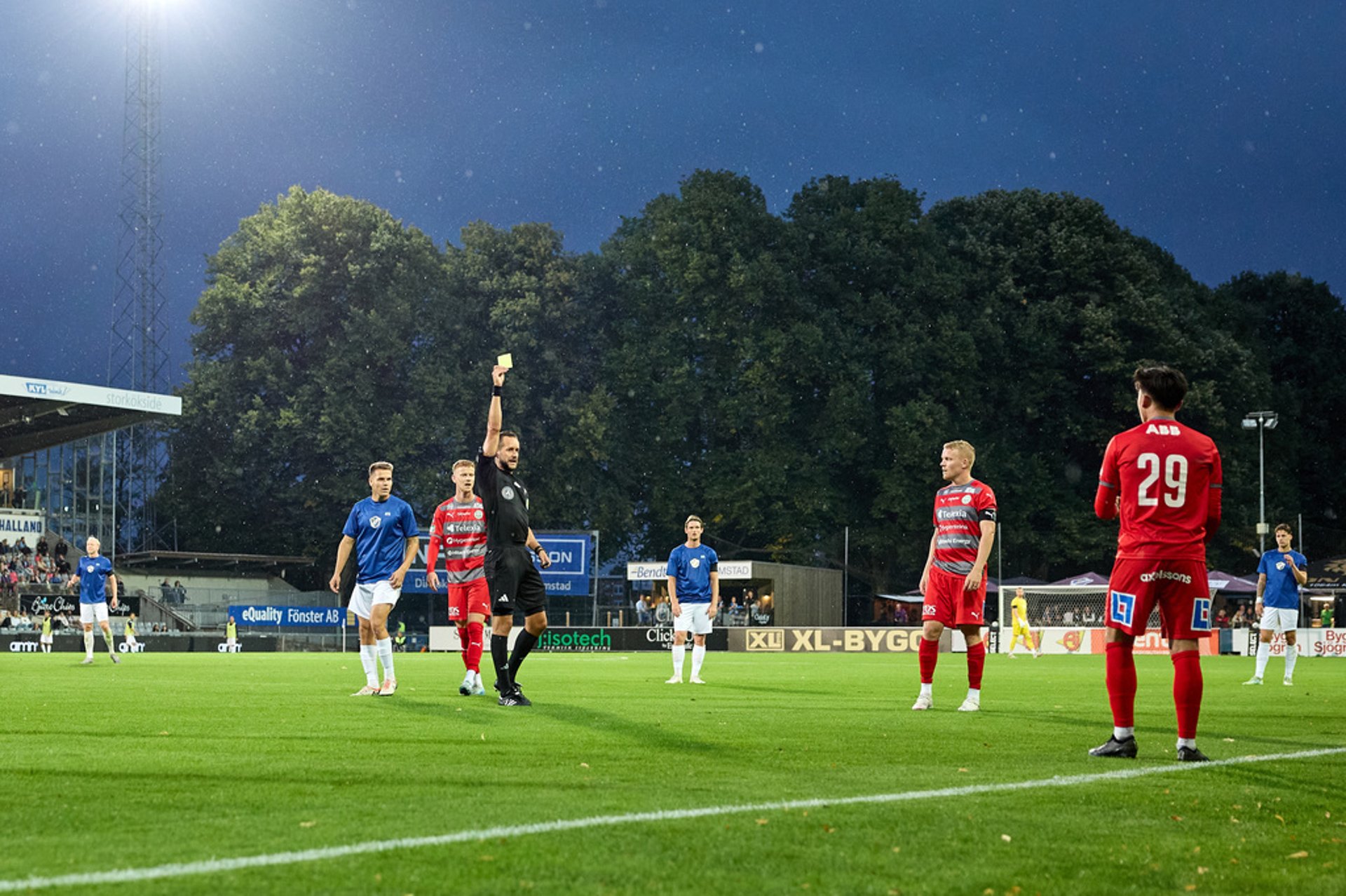 Security guards forced reporter to delete pictures after match