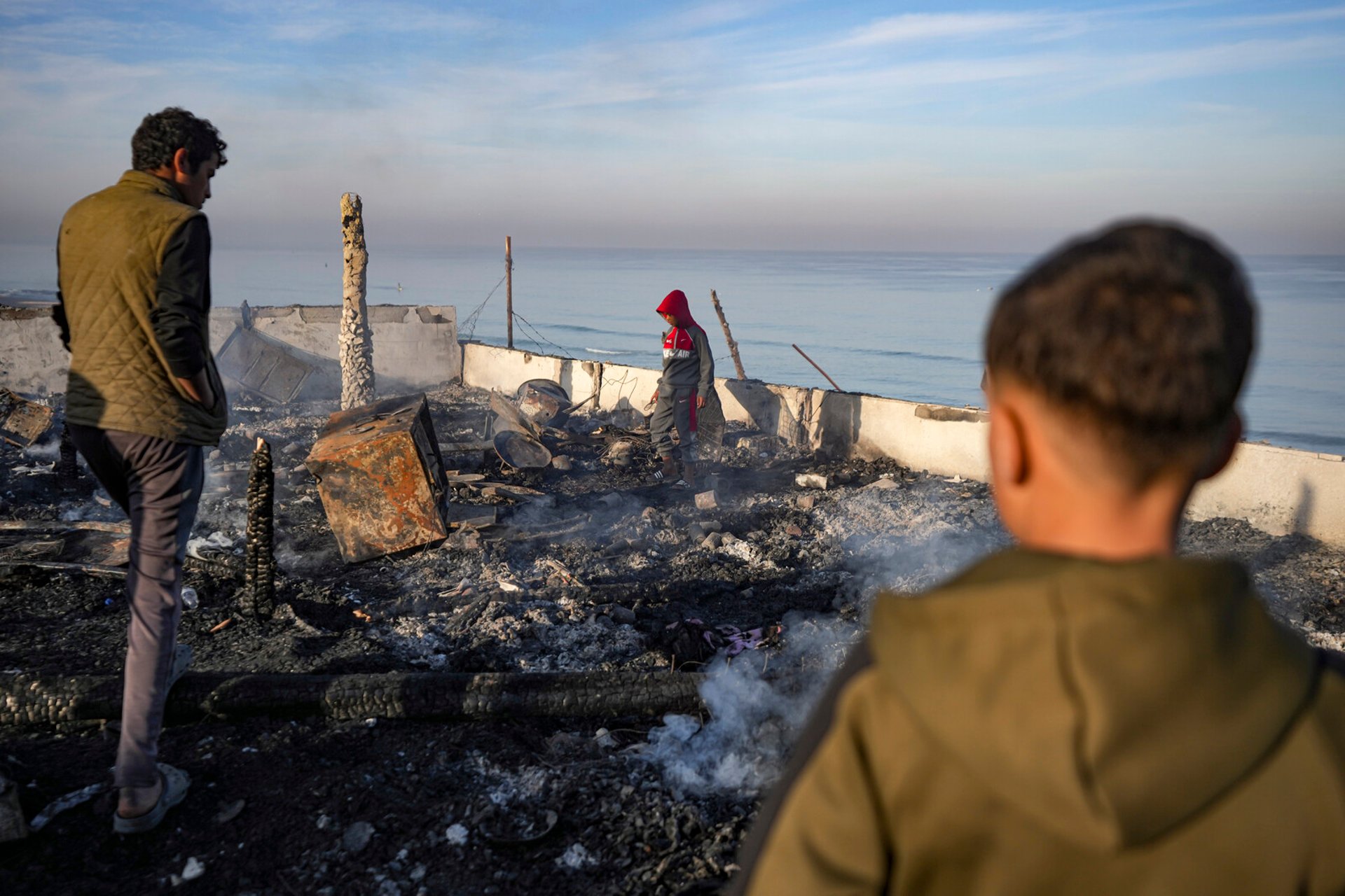 Ibrahim, 11, hopes for a ceasefire but misses school