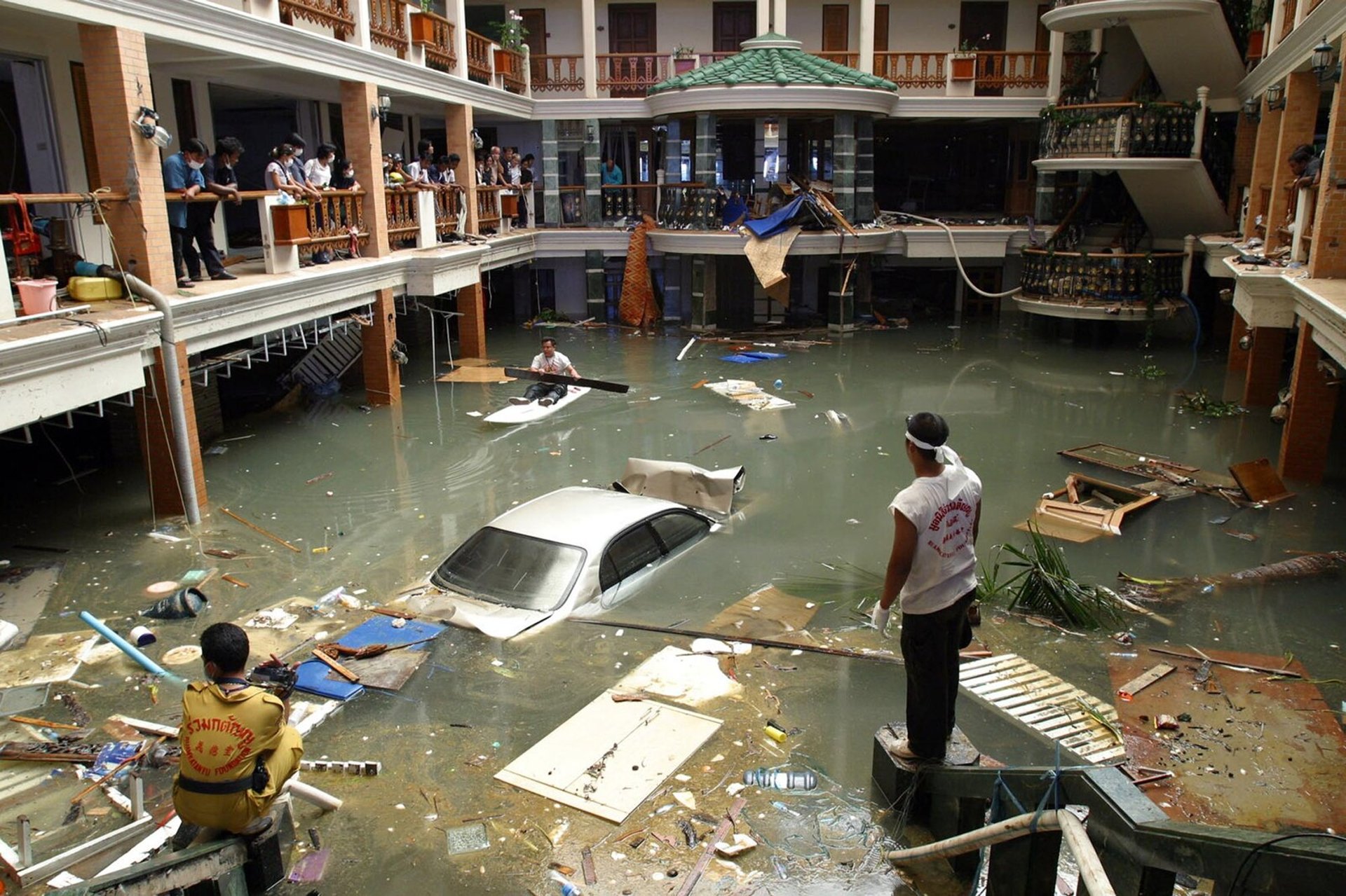 Scars from the tsunami remain – but so does the help