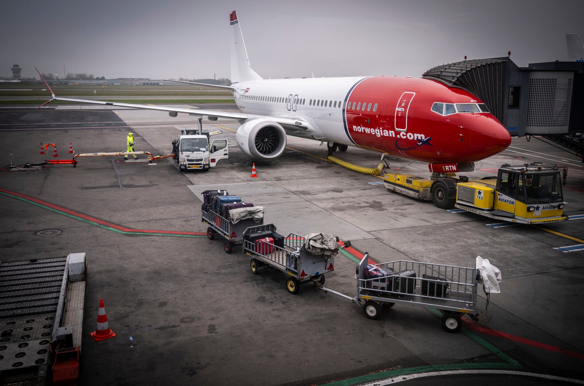 Norwegian is losing market shares – with a loss