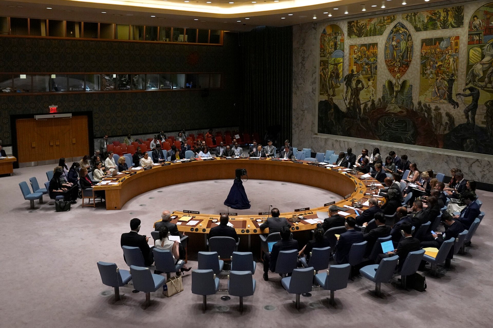 Security Council: Strong Concern After Israeli Attack