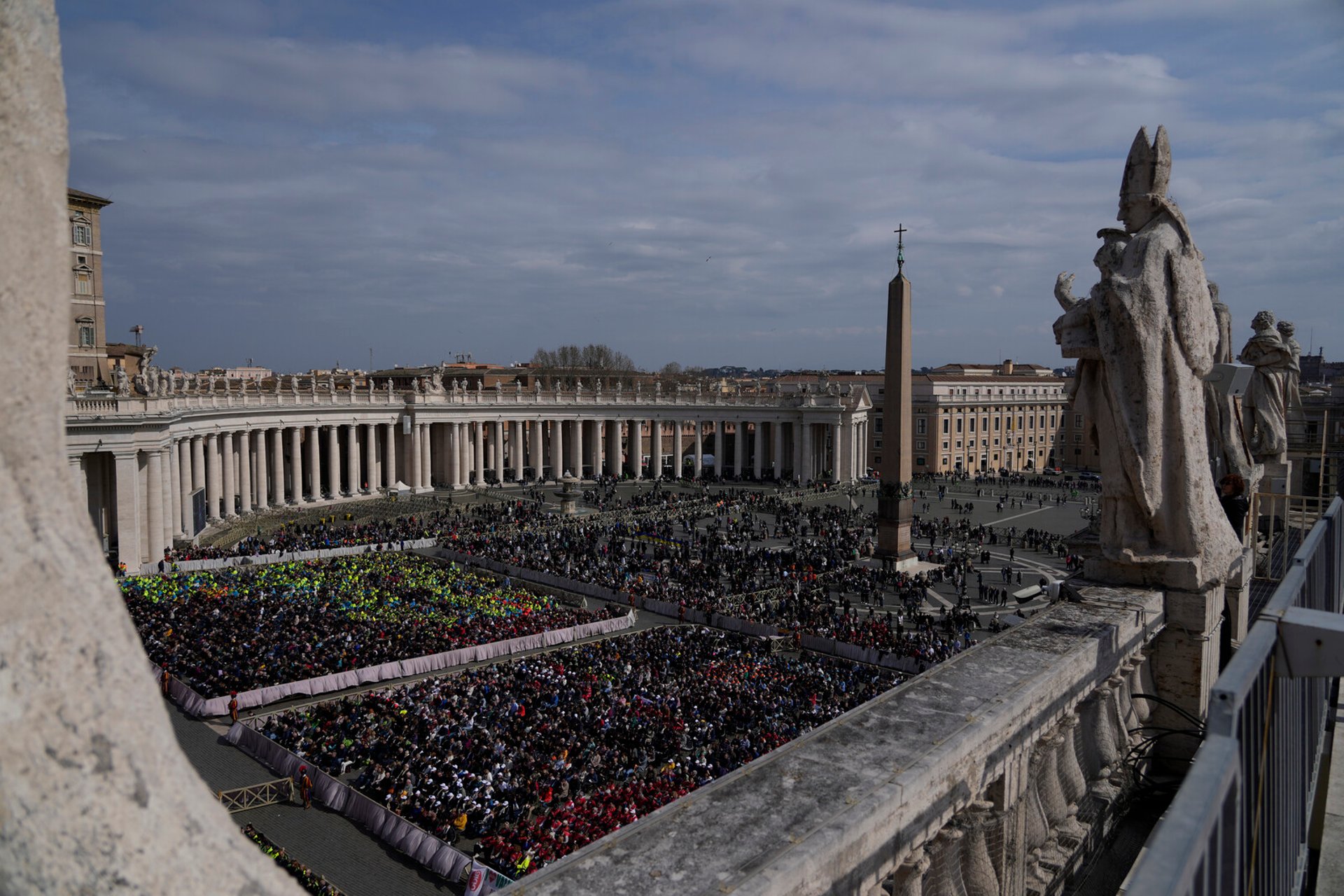 The Pope is feeling better – thanks the doctors