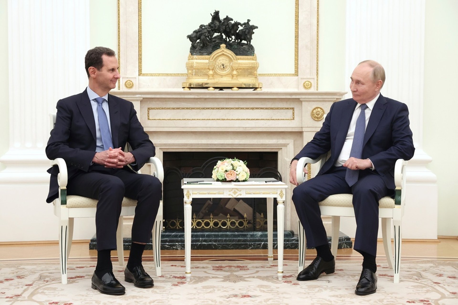 Putin and Assad met in Moscow