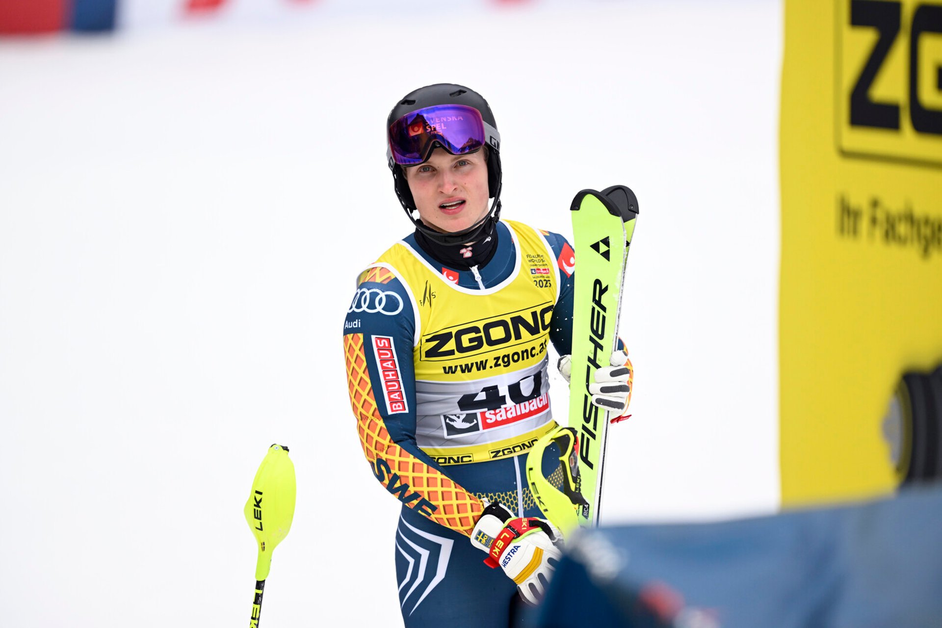 Swedish Junior World Championship success continues – silver in slalom