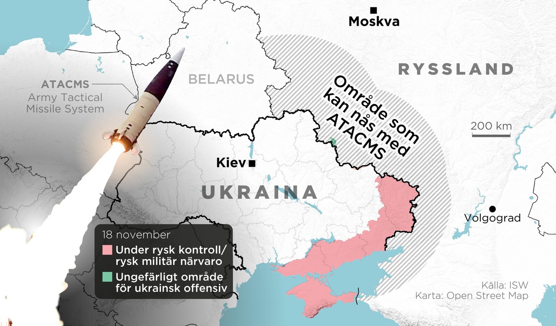 Russian threat after Ukrainian Atacms missile strike